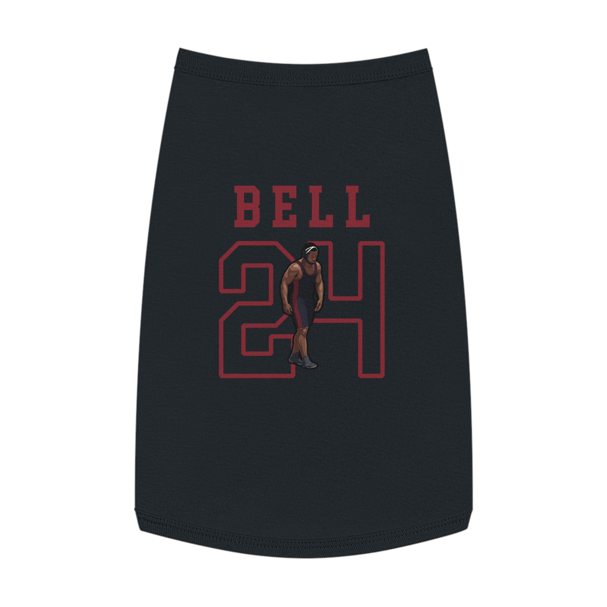 Pet Tank Top — character_shirsey in Black