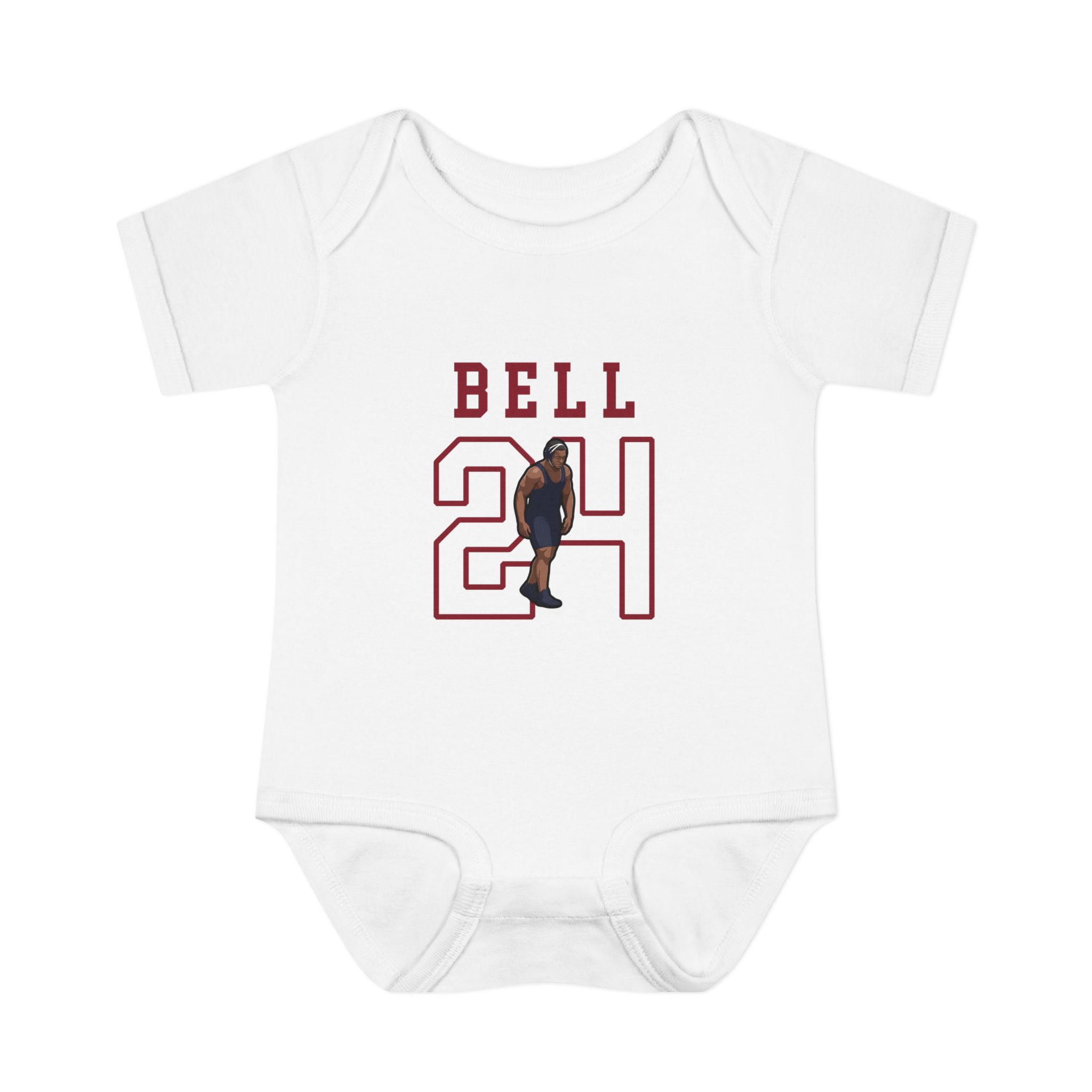 Baby Onesie — character_shirsey in White