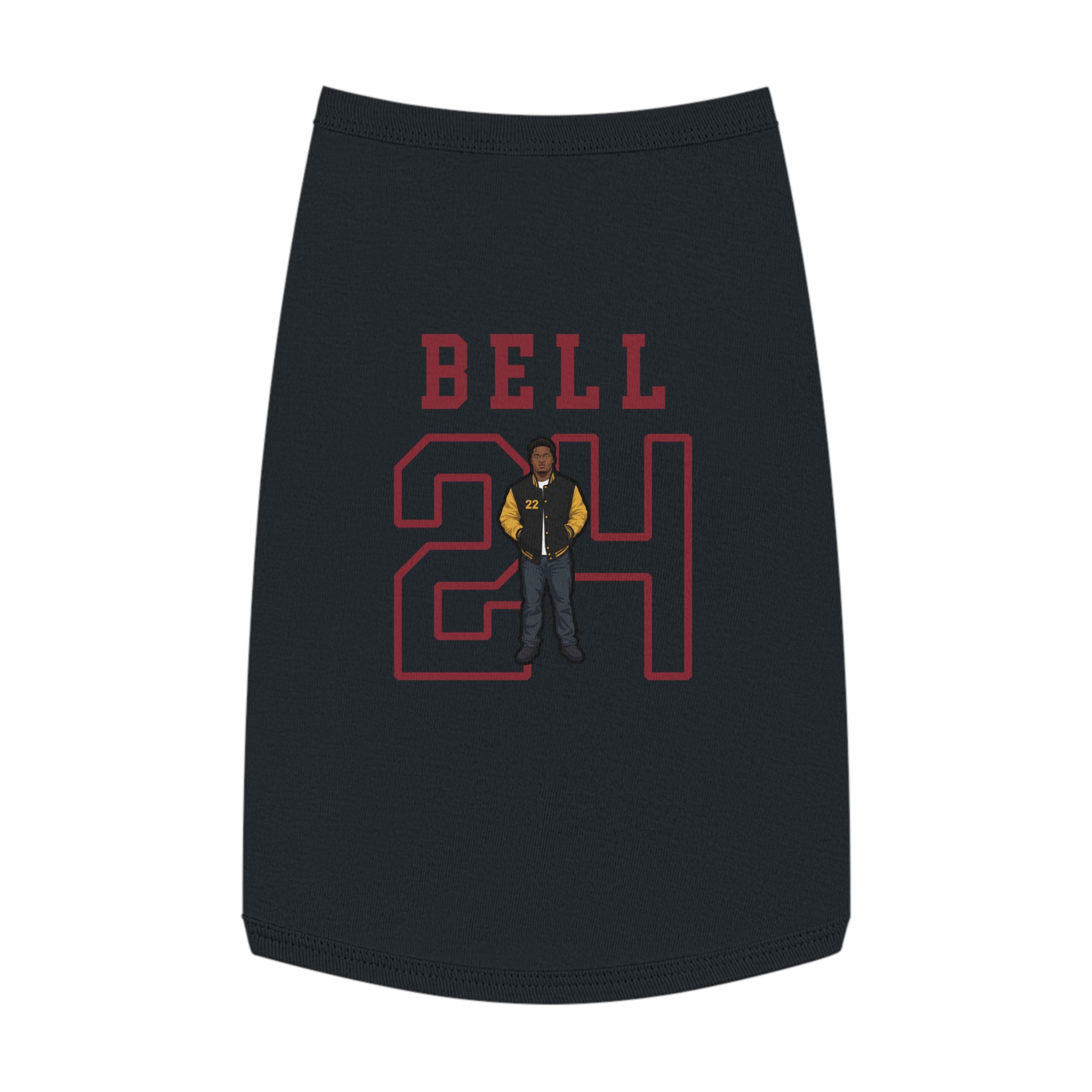 Pet Tank Top — character_shirsey in Black