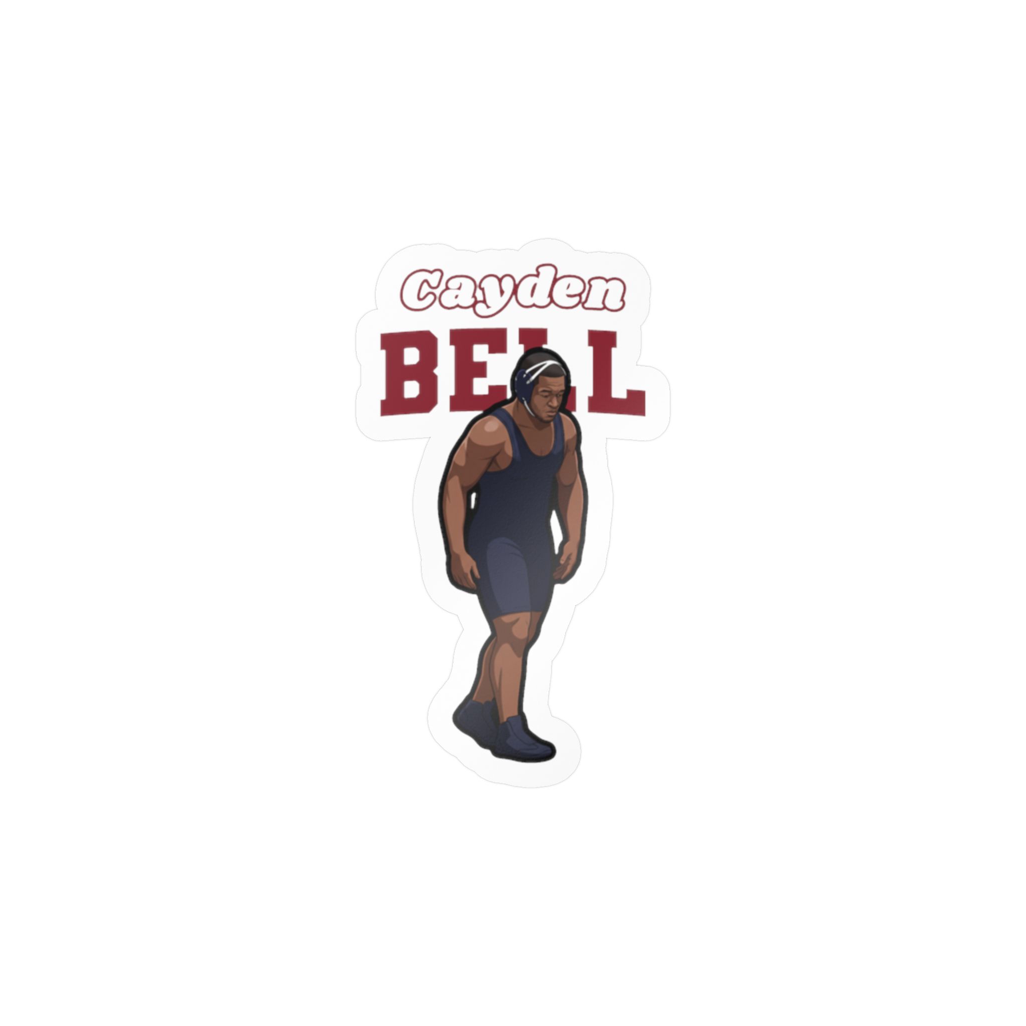 Vinyl Sticker — character_name_arch in Classic