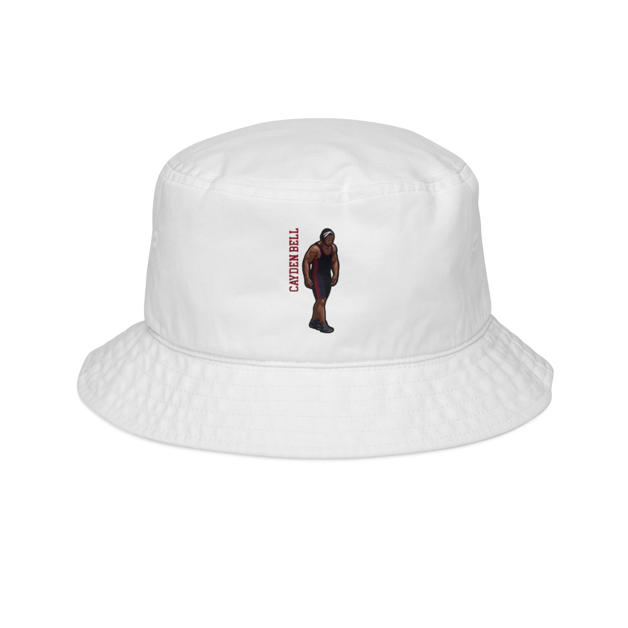 Bucket Hat — character_name_vertical in White