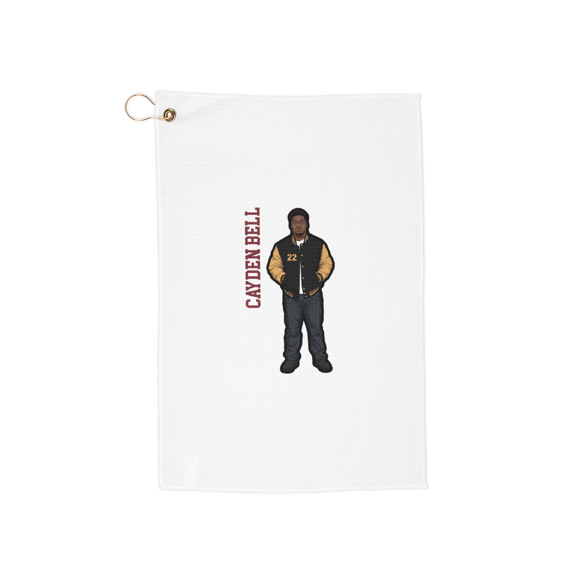 Golf Towel — character_name_vertical in Classic