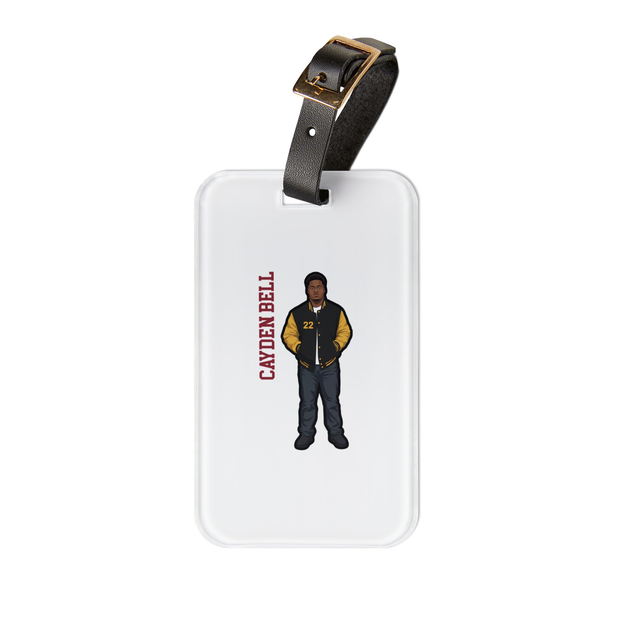 Luggage Tag — character_name_vertical in Classic