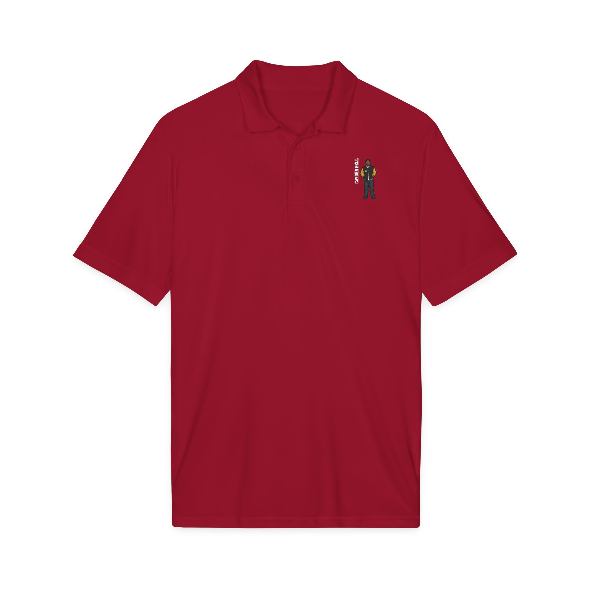 Polo — character_name_vertical in Red