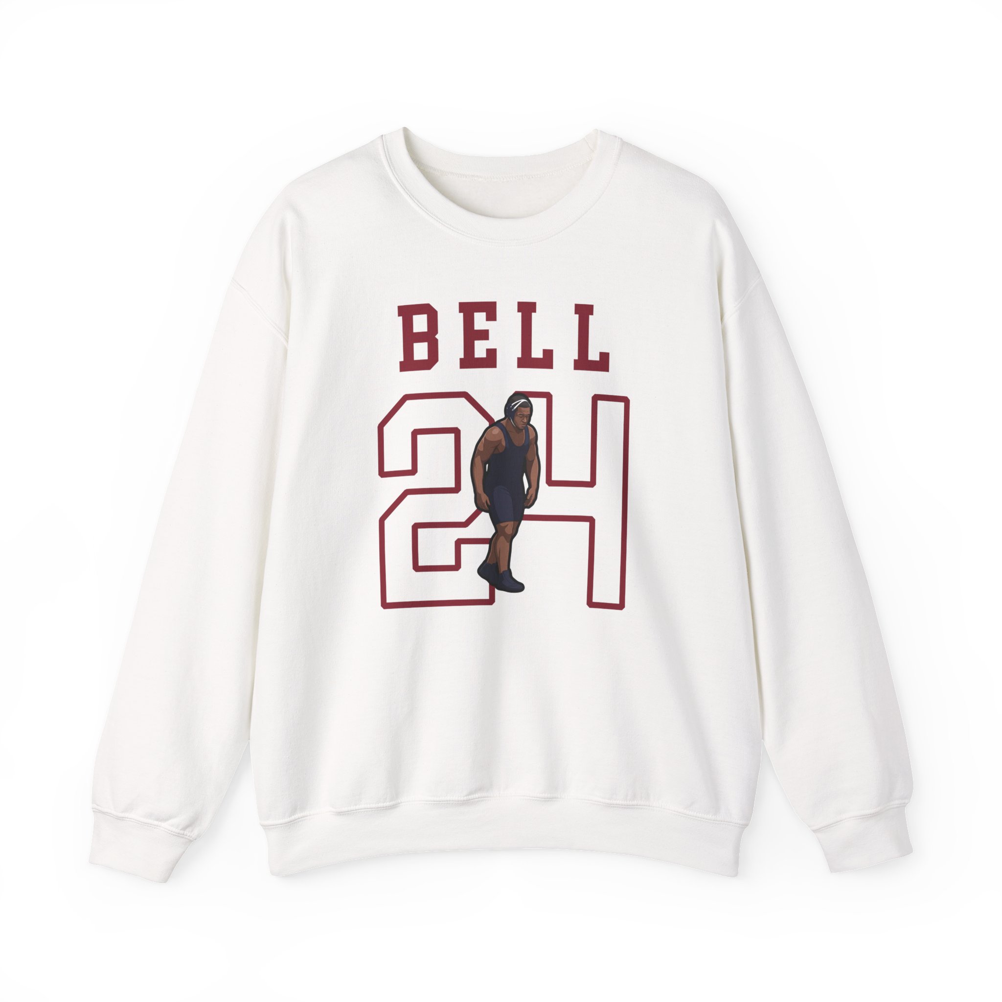 Crewneck Sweatshirt — character_shirsey in White