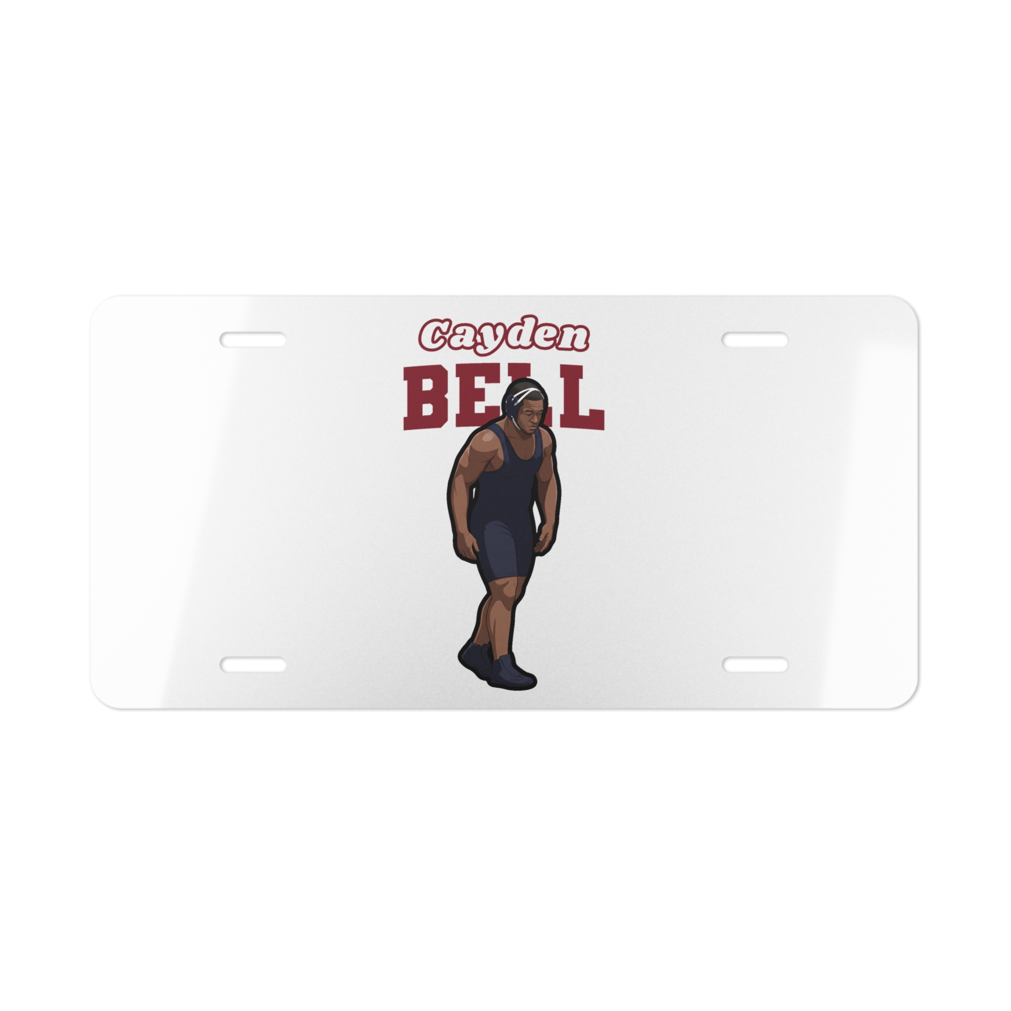 License Plate — character_name_arch in Classic