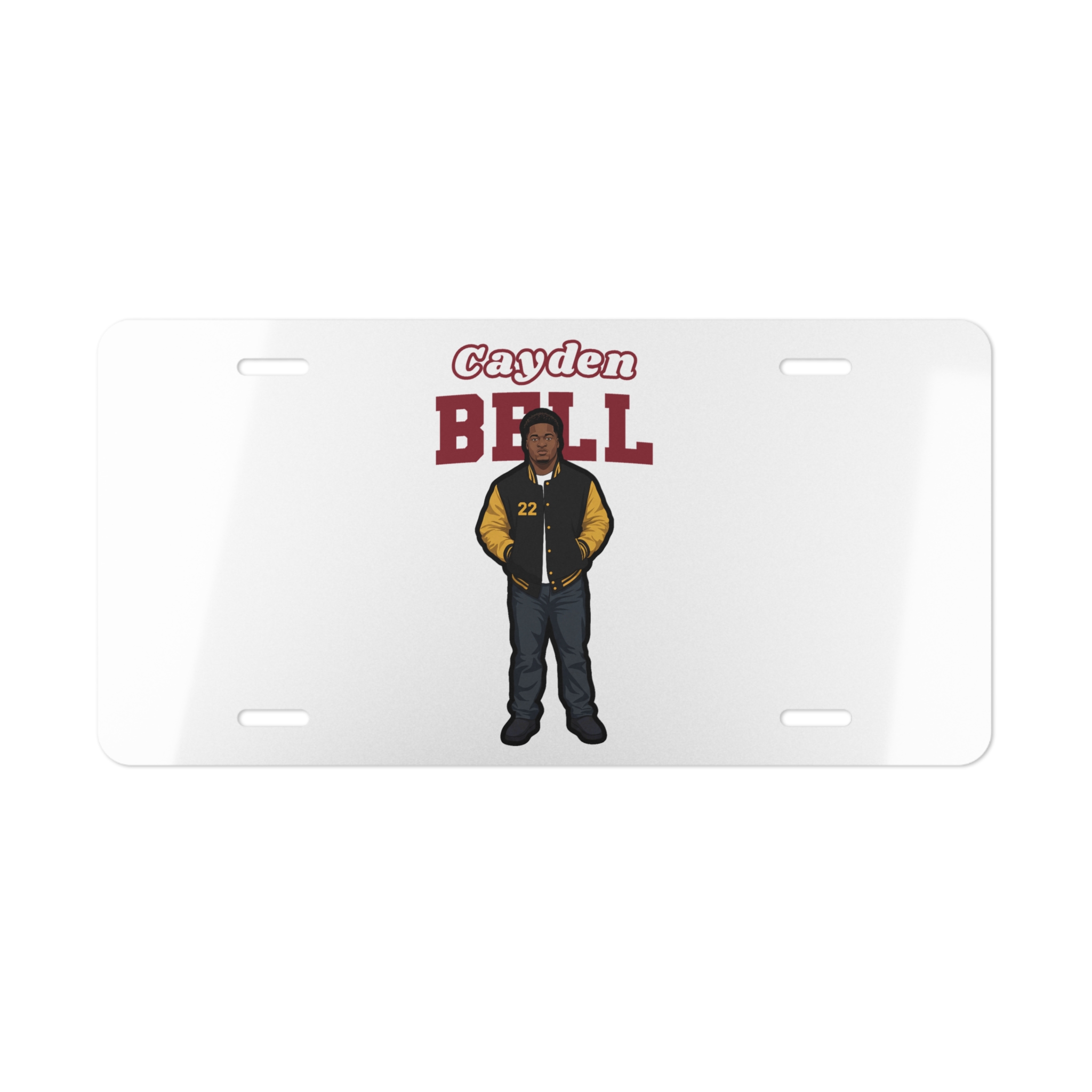 License Plate — character_name_arch in Classic
