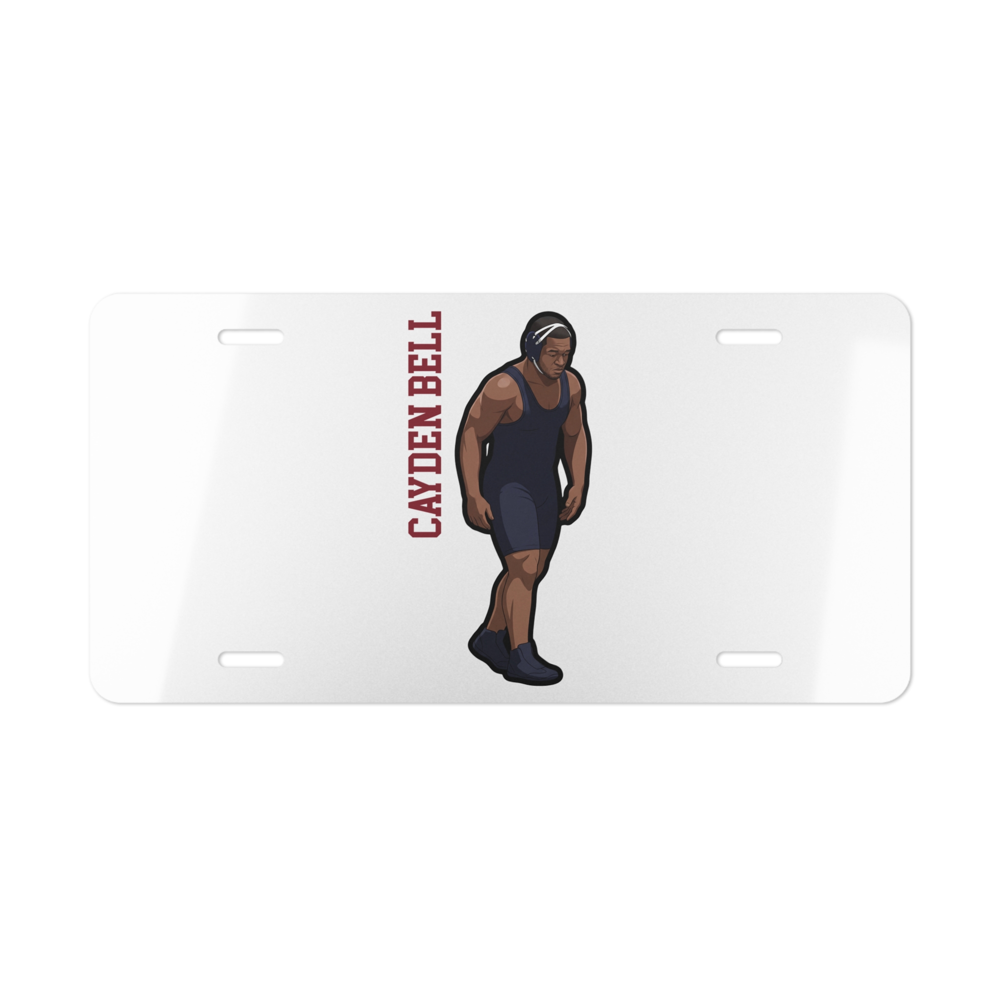 License Plate — character_name_vertical in Classic