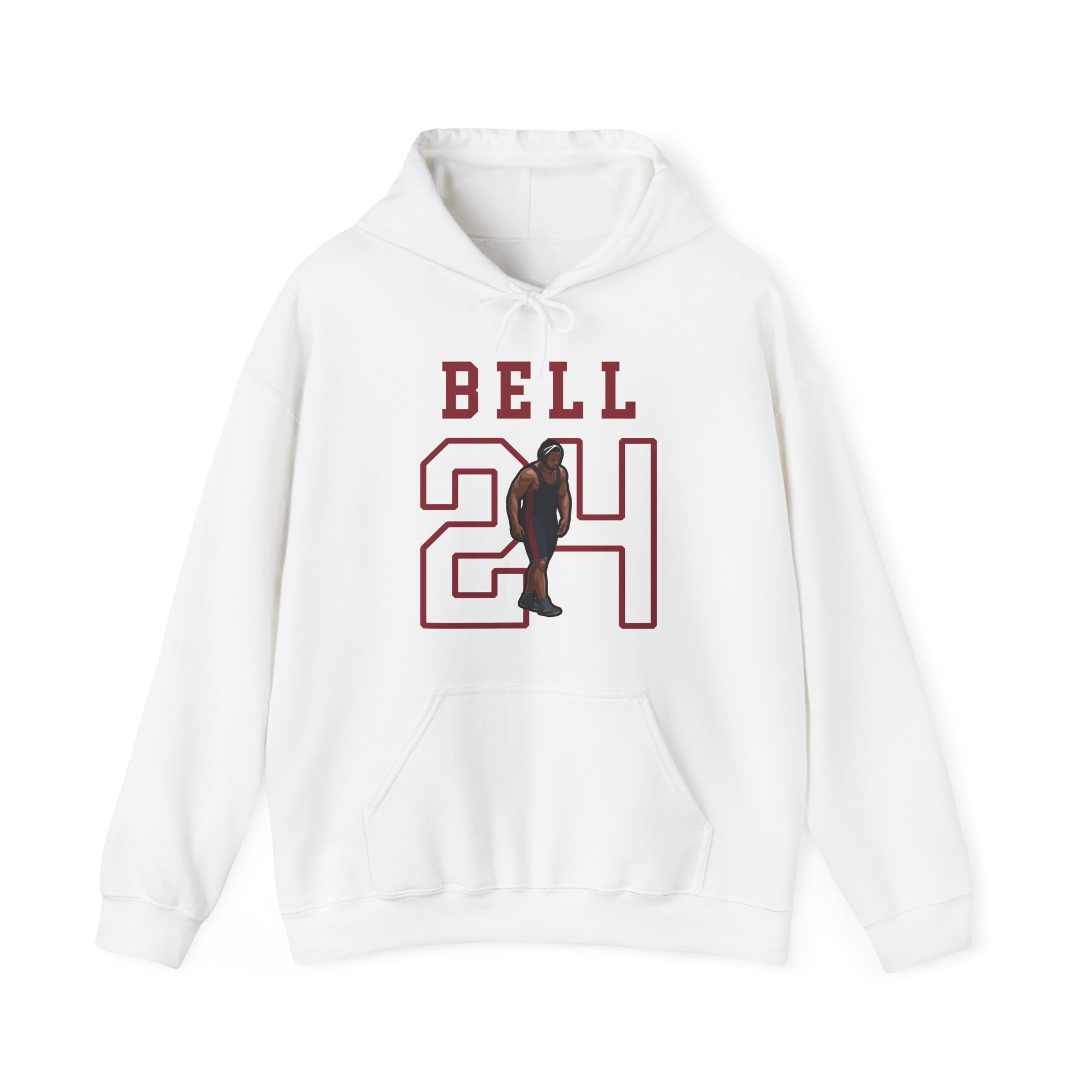 Hoodie — character_shirsey in White