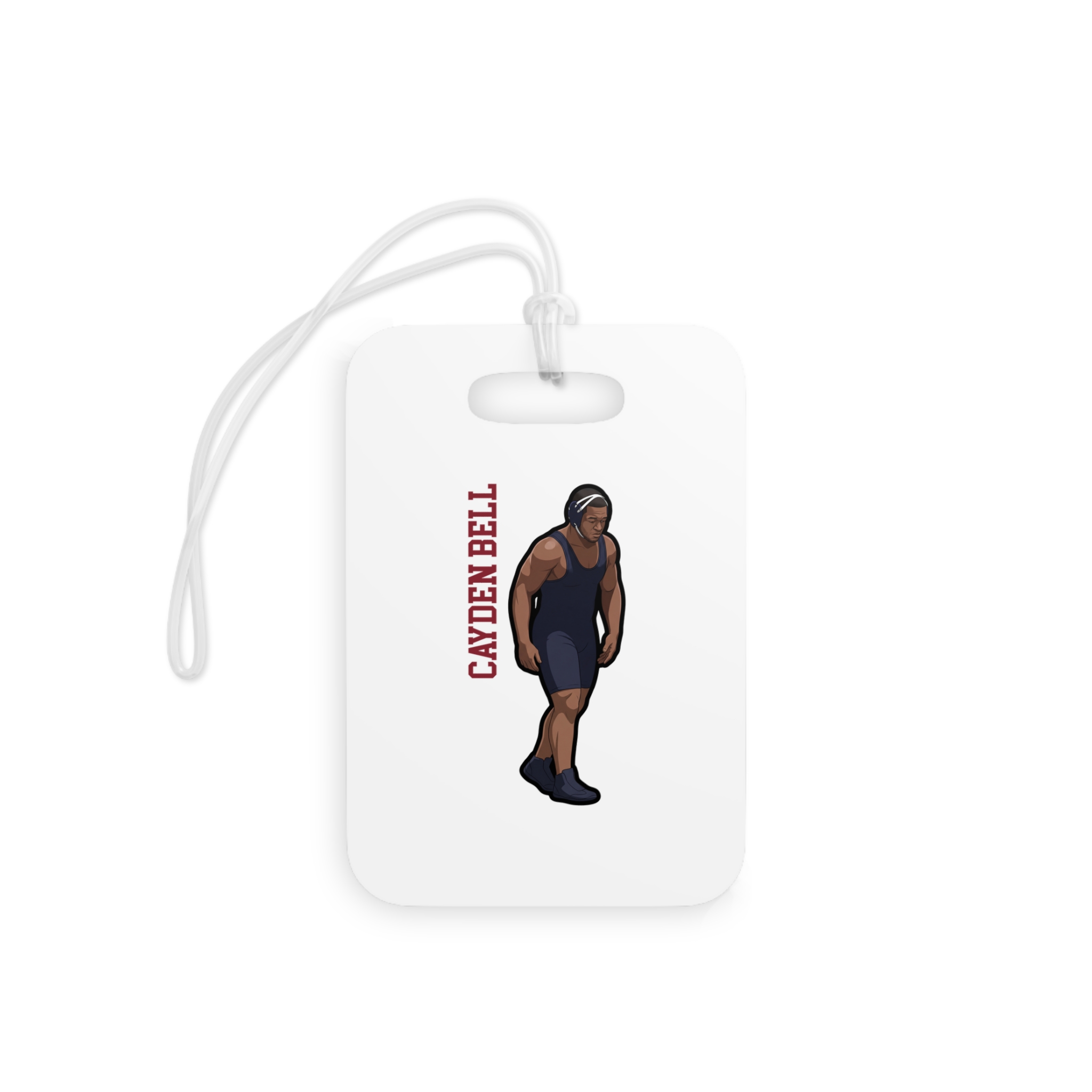 Bag Tag — character_name_vertical in Classic