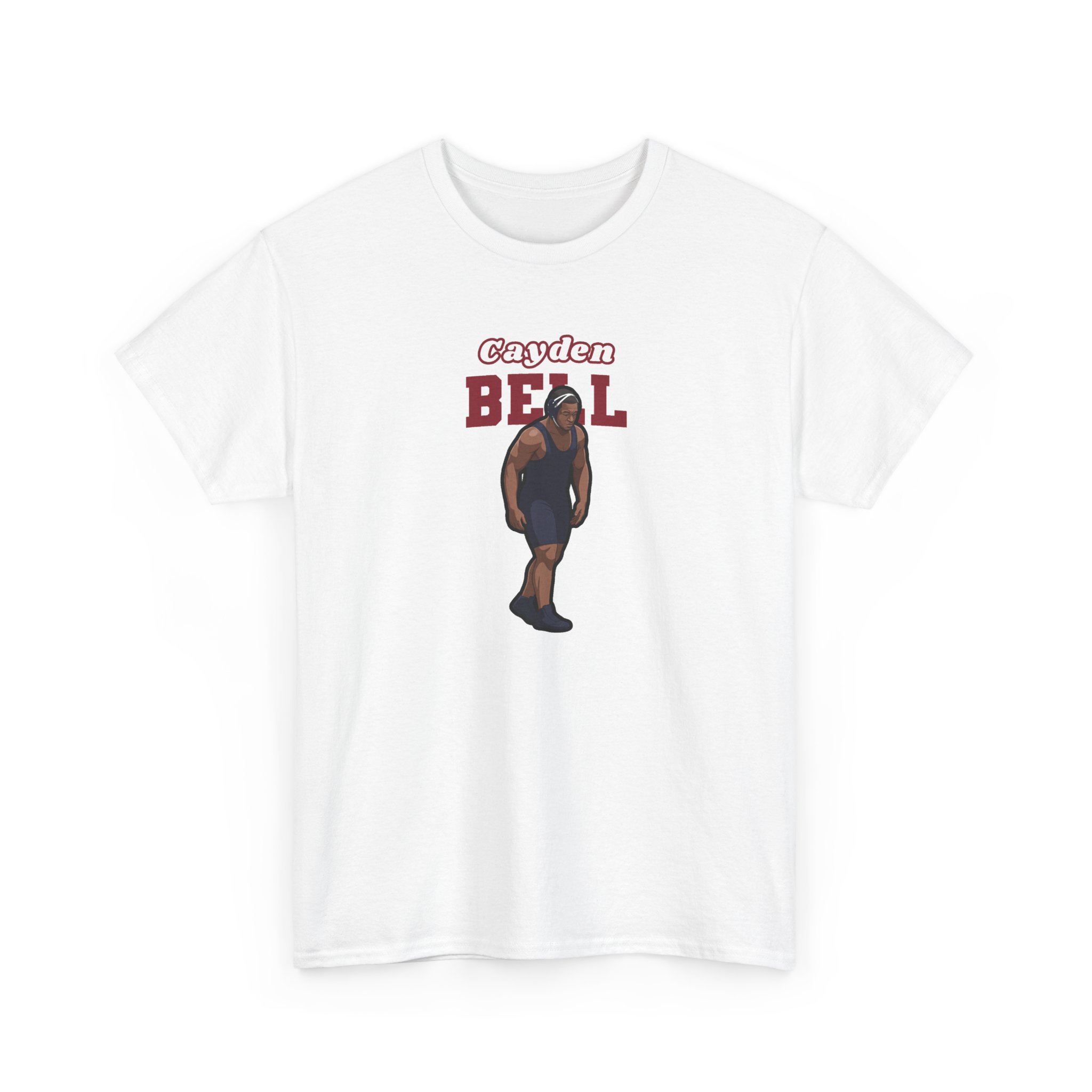 Tee — character_name_arch in White