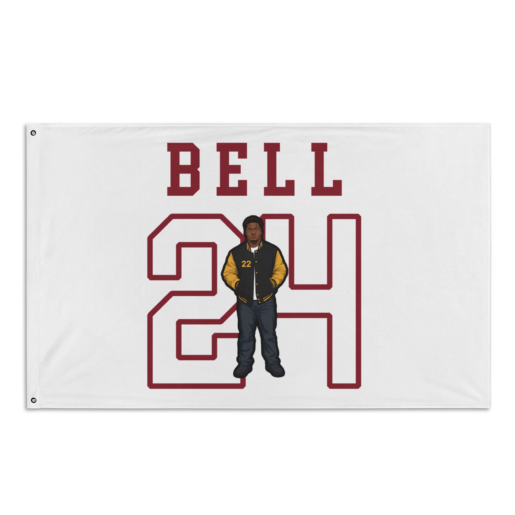 Flag (35 × 56 in) — character_shirsey in Classic