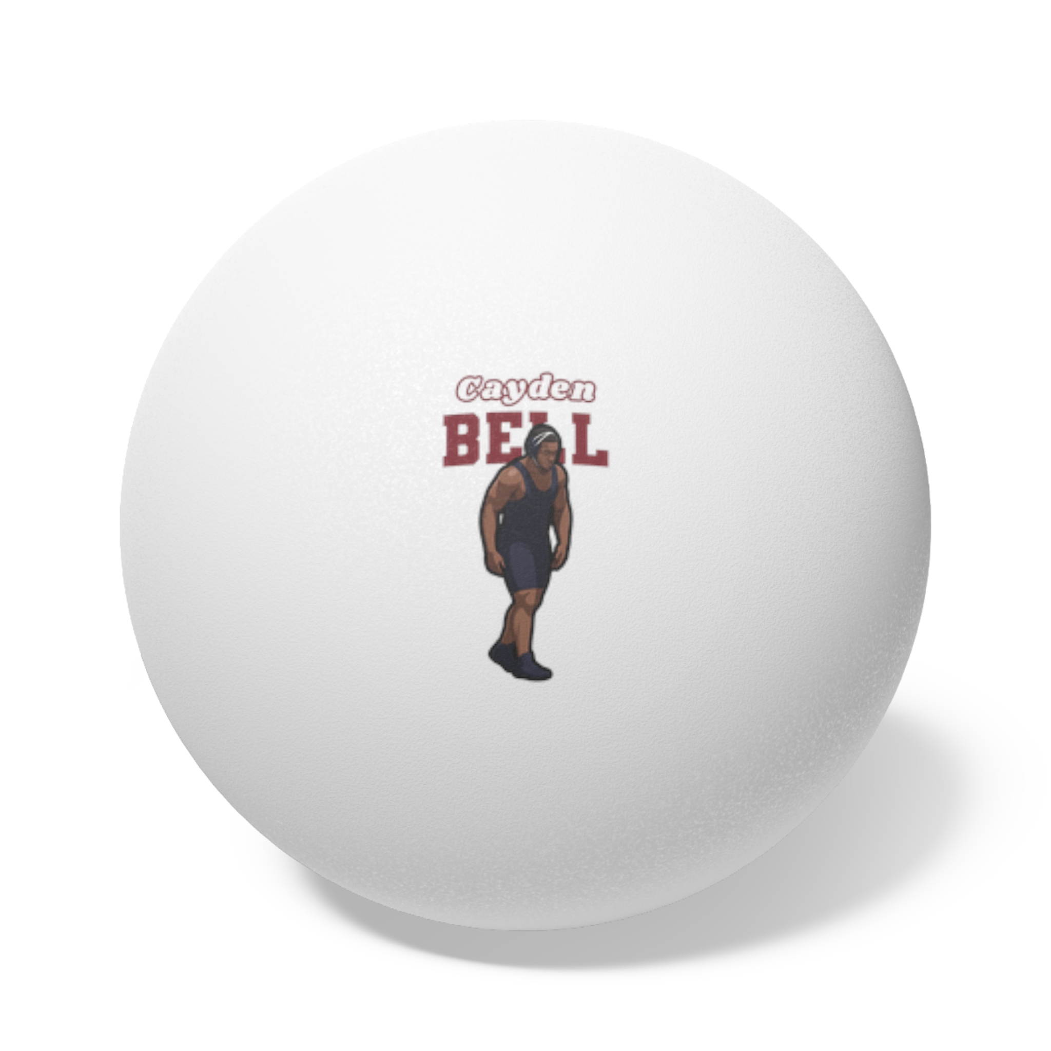 Ping Pong Balls, 6 pcs — character_name_arch in White