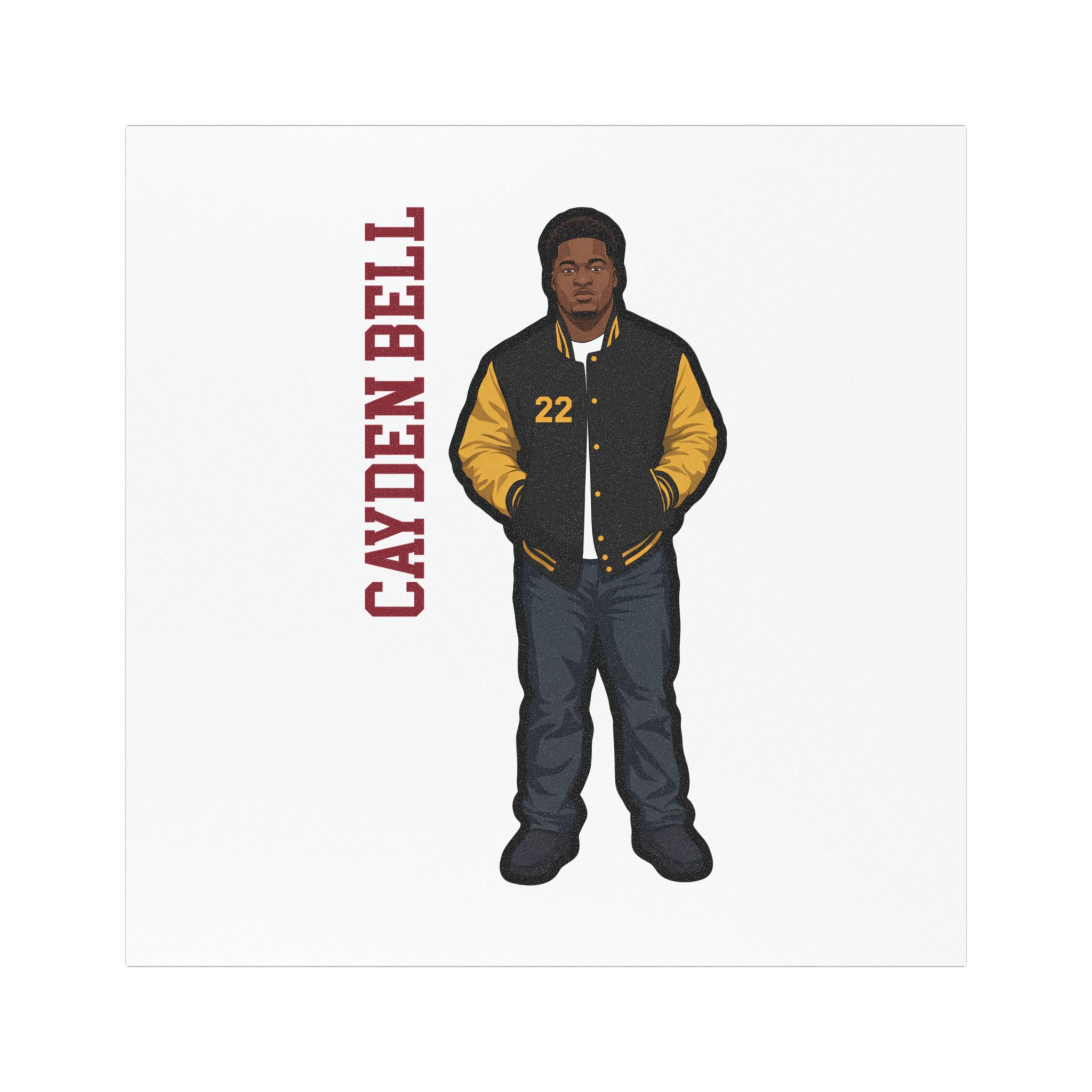 Car Magnets — character_name_vertical in Classic