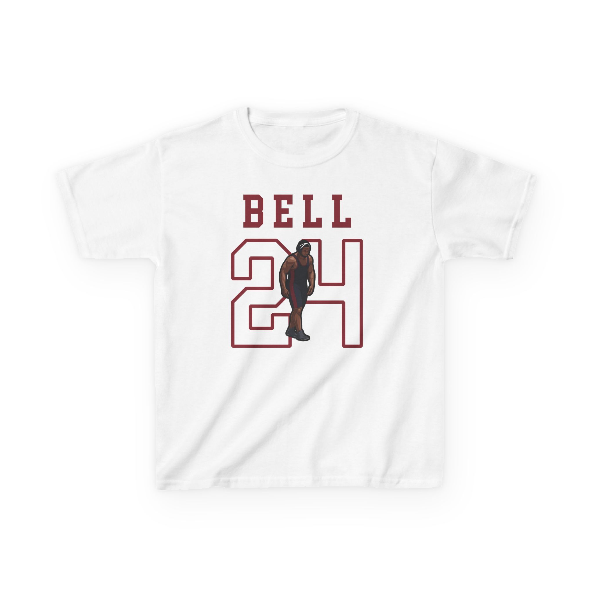 Youth Tee — character_shirsey in White
