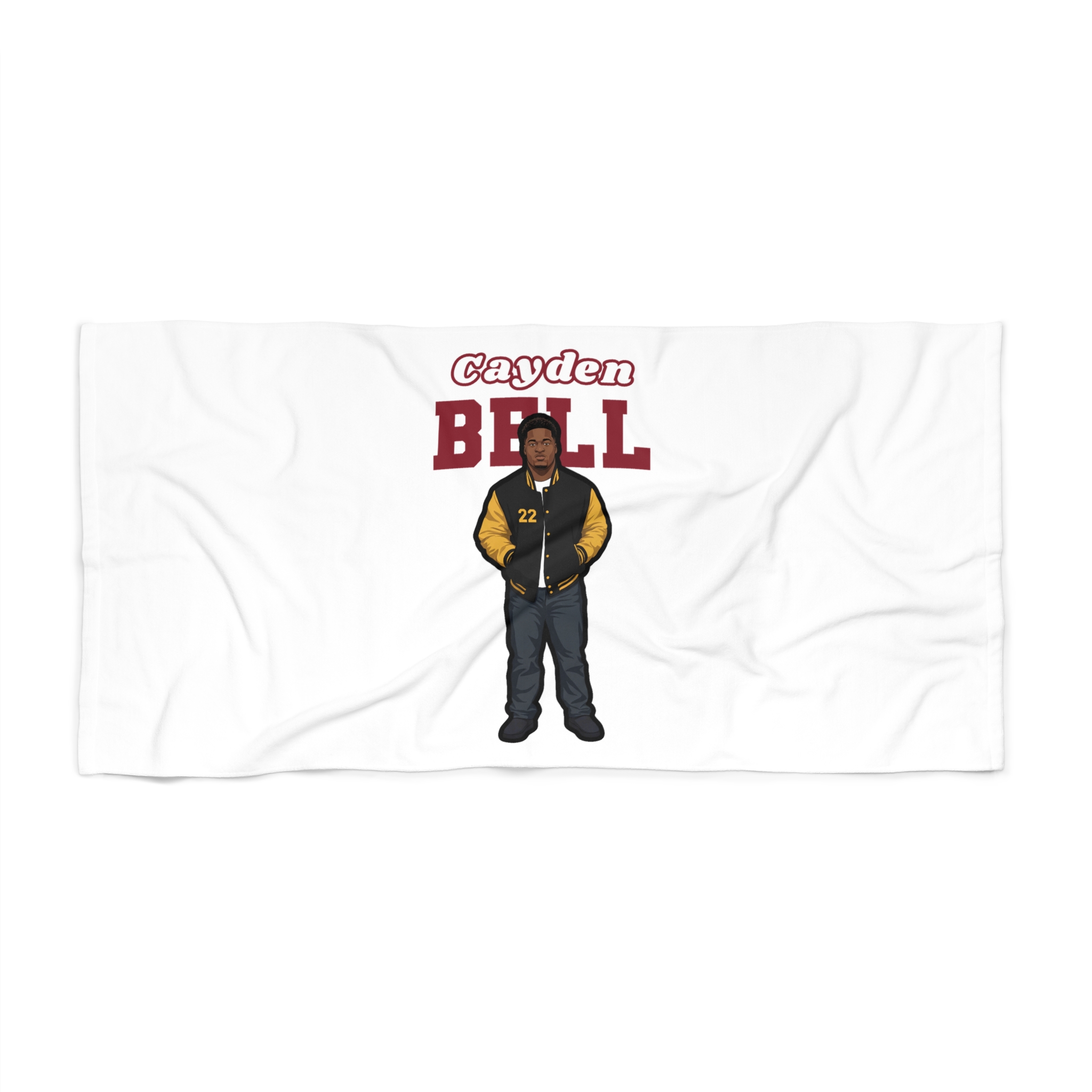 Beach Towel — character_name_arch in Classic