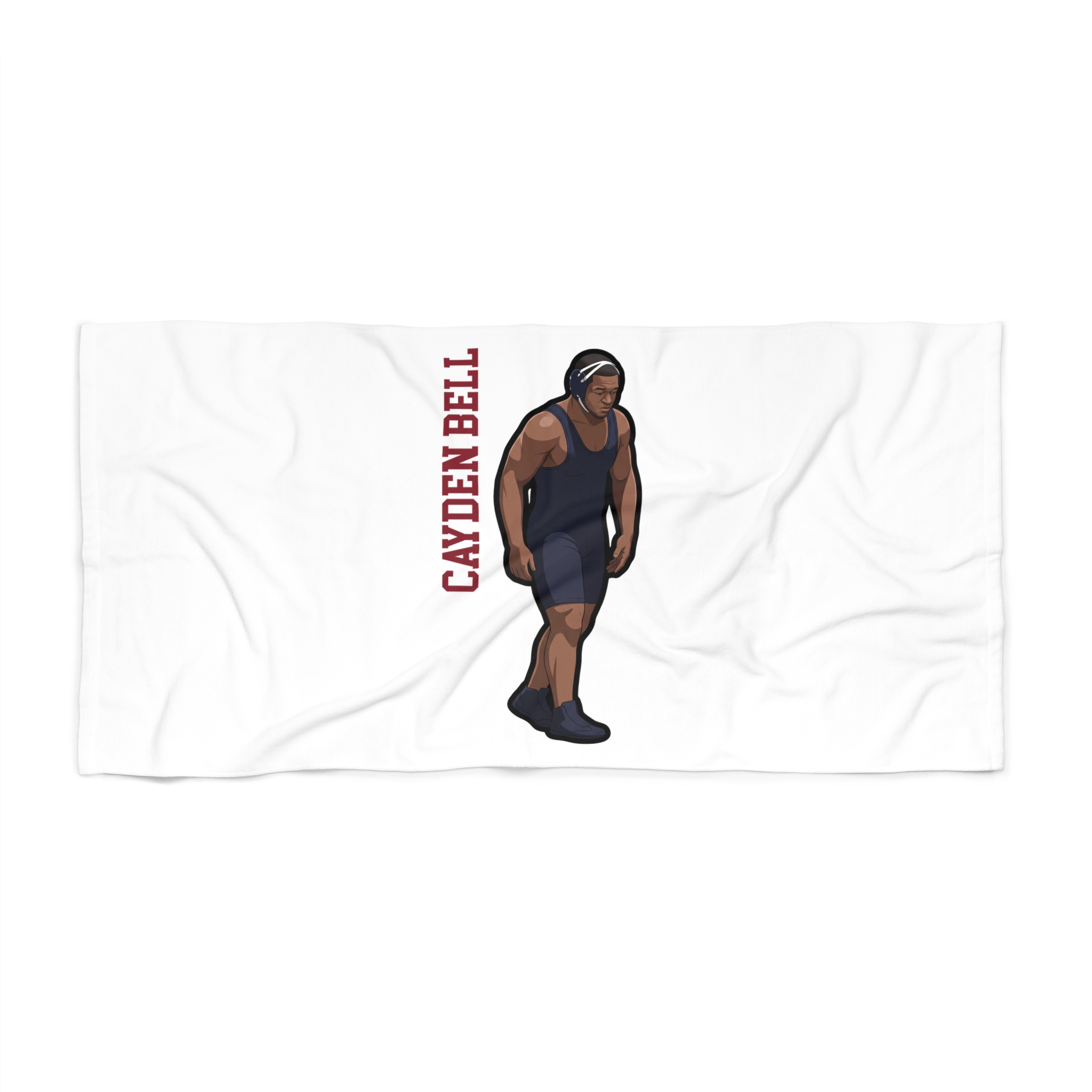 Beach Towel — character_name_vertical in Classic
