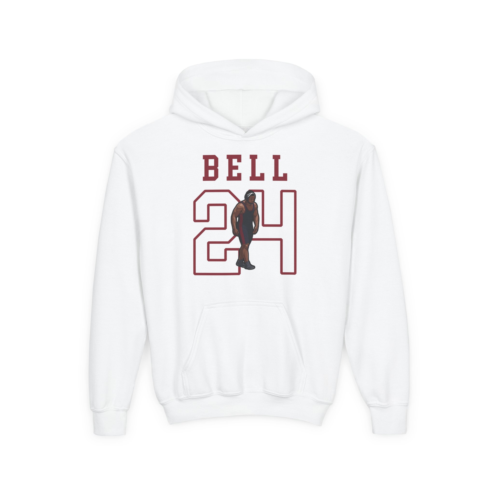 Youth Hoodie — character_shirsey in White