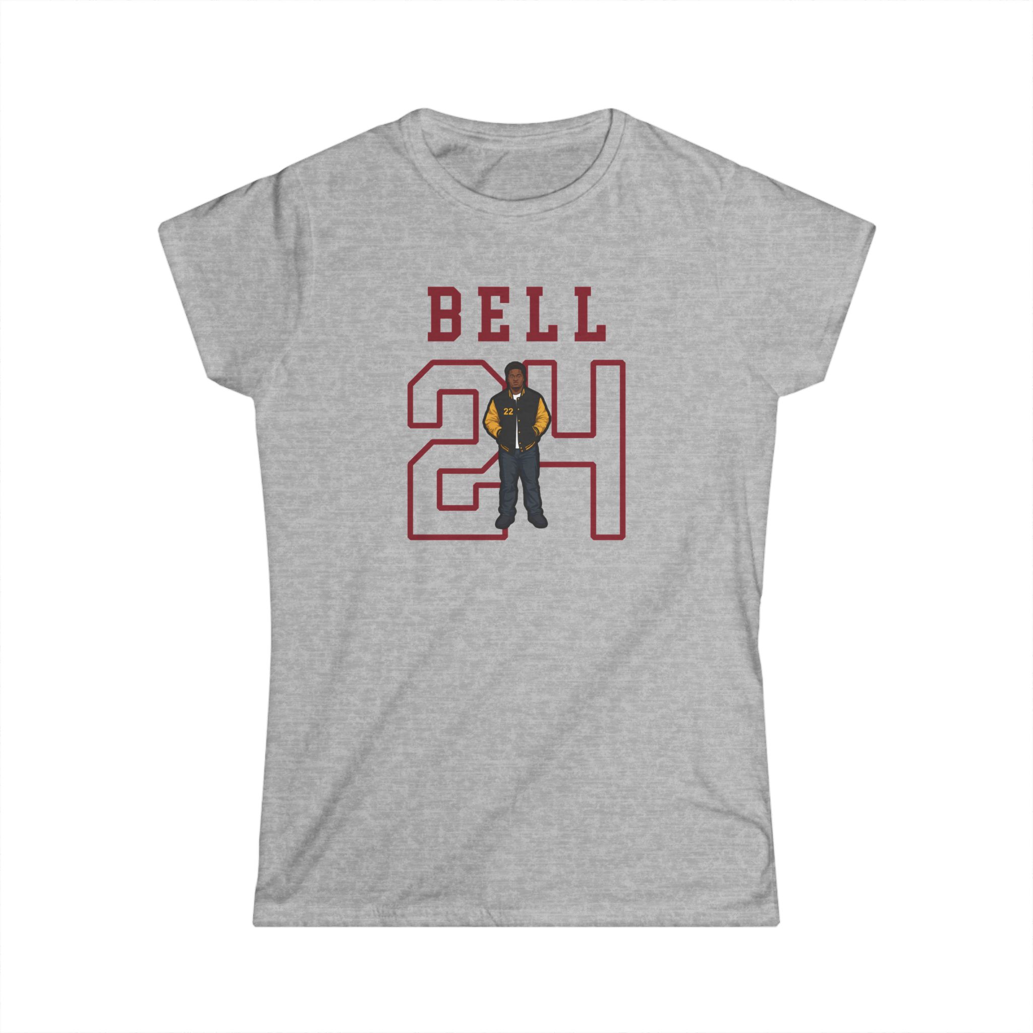 Women's Softstyle Tee — character_shirsey in Grey