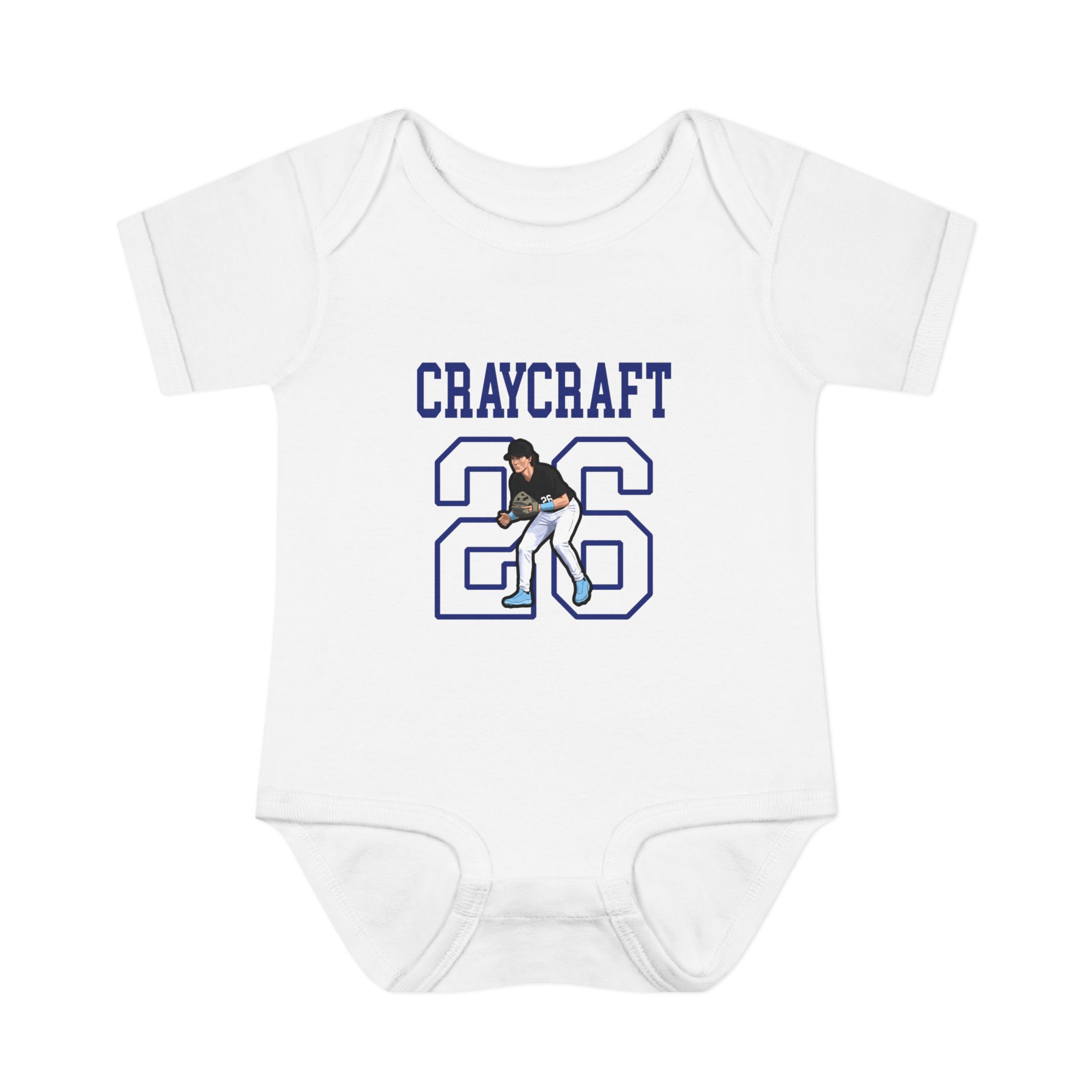Baby Onesie — character_shirsey in White