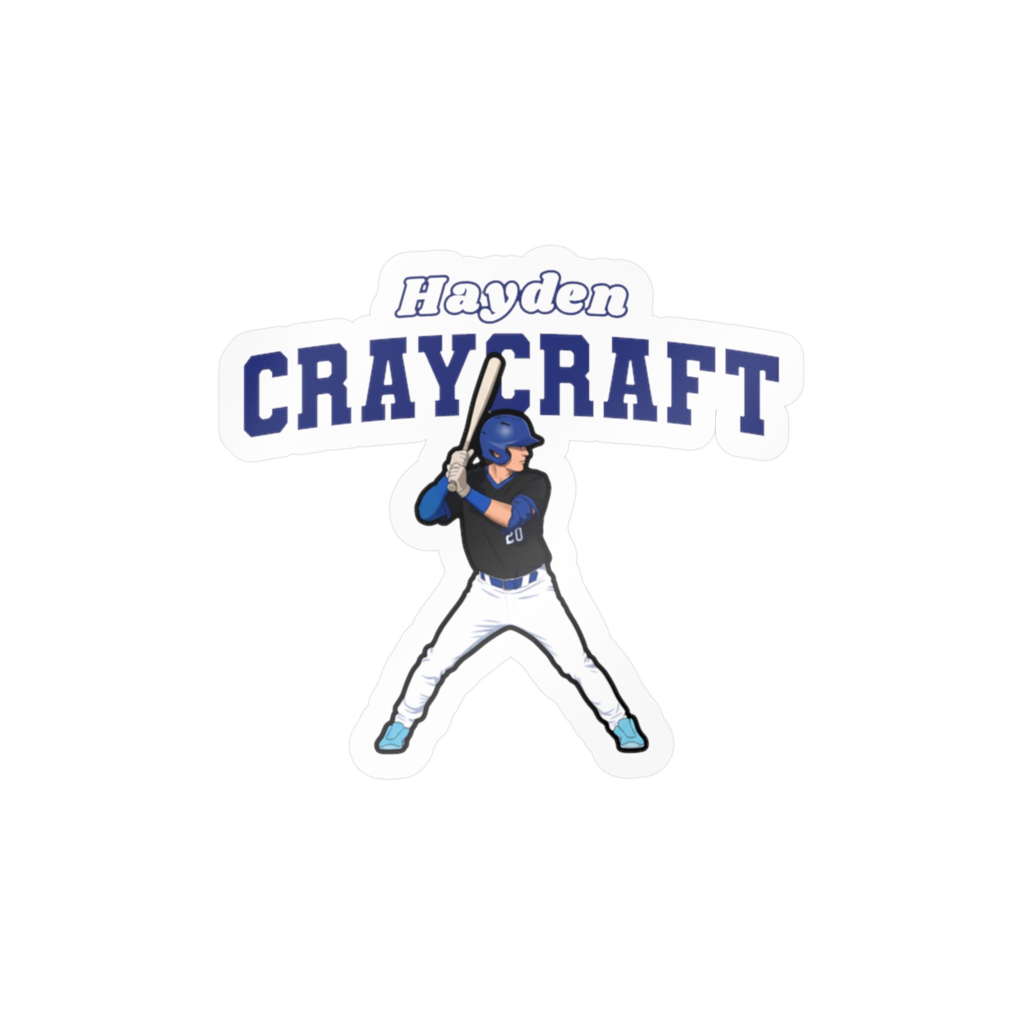 Vinyl Sticker — character_name_arch in Classic