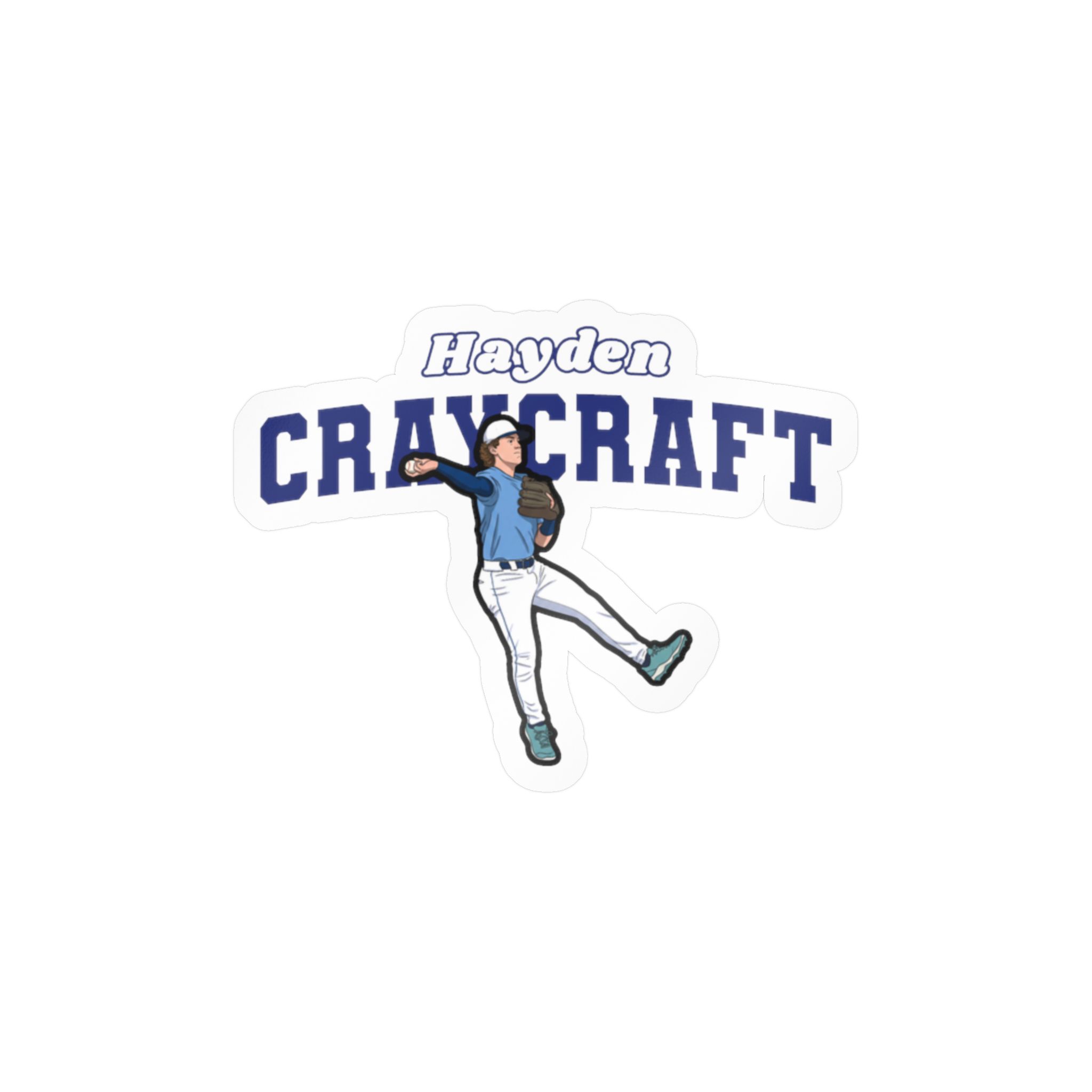 Vinyl Sticker — character_name_arch in Classic