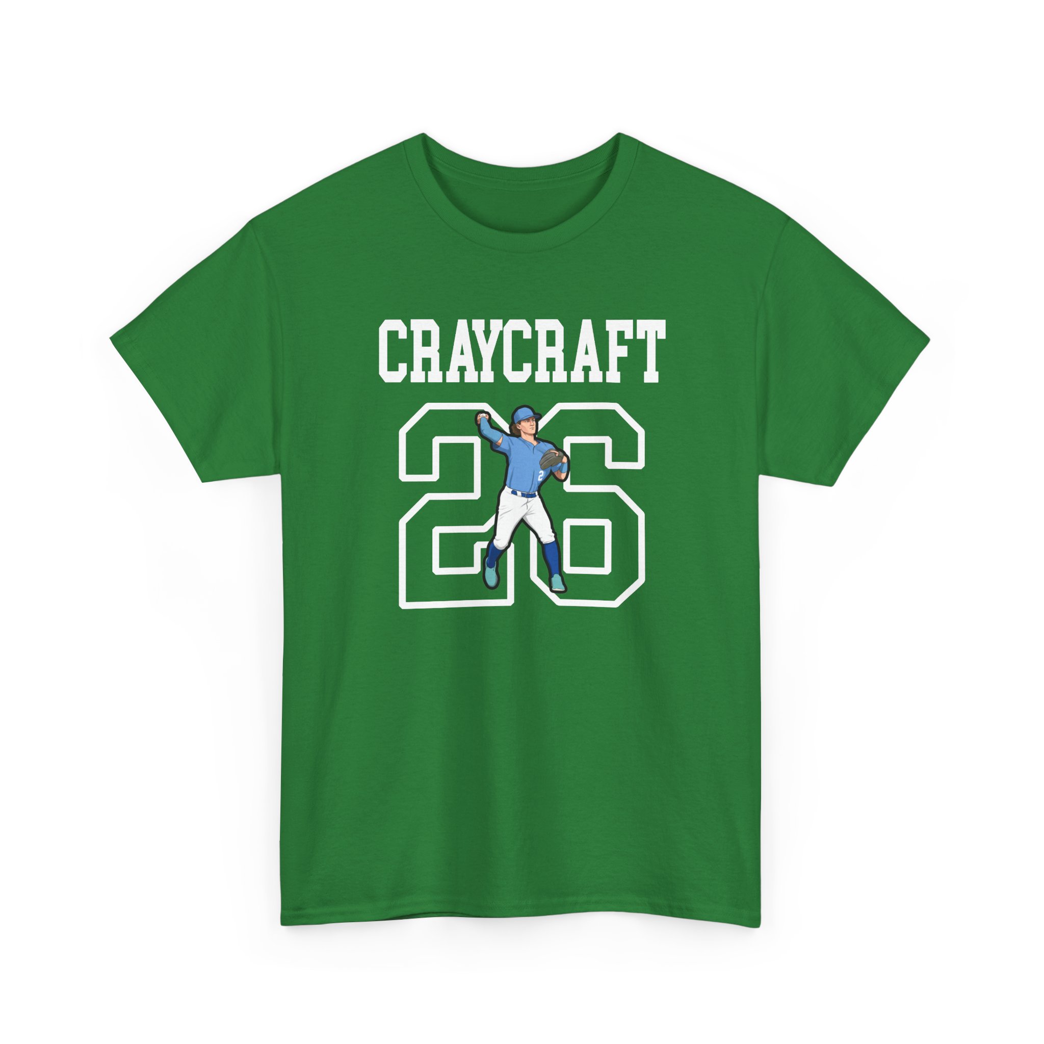 Tee — character_shirsey in Green