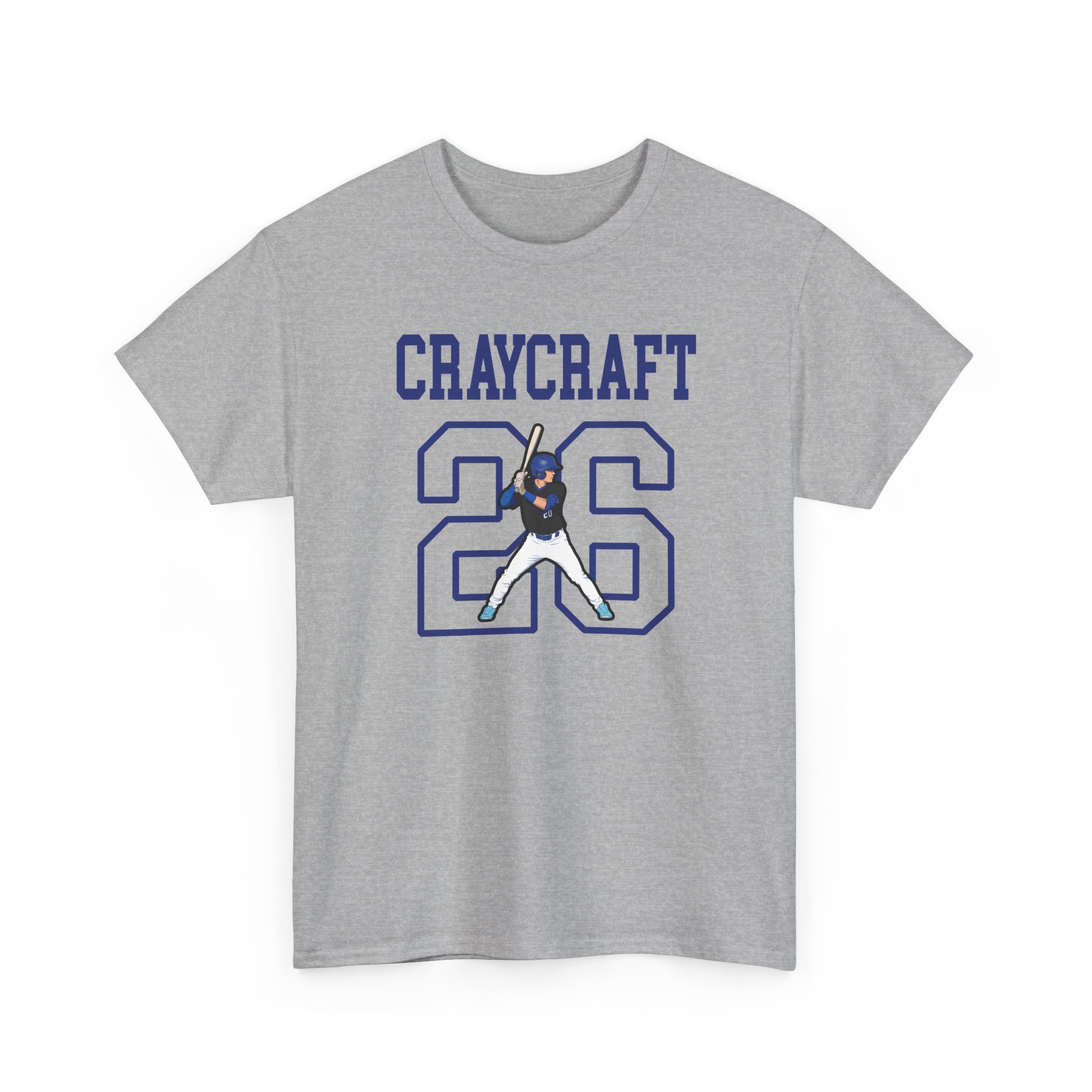 Tee — character_shirsey in Grey