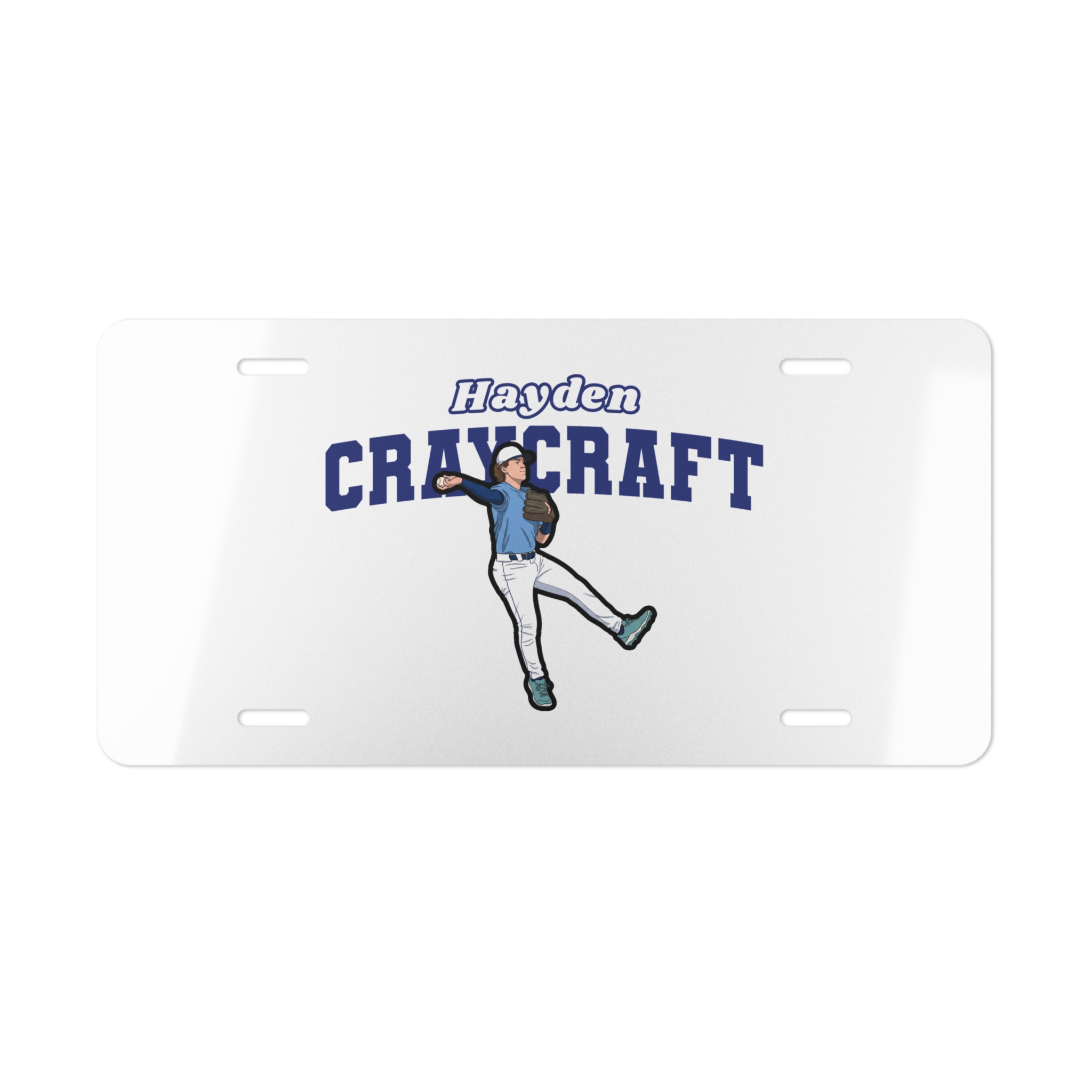 License Plate — character_name_arch in Classic