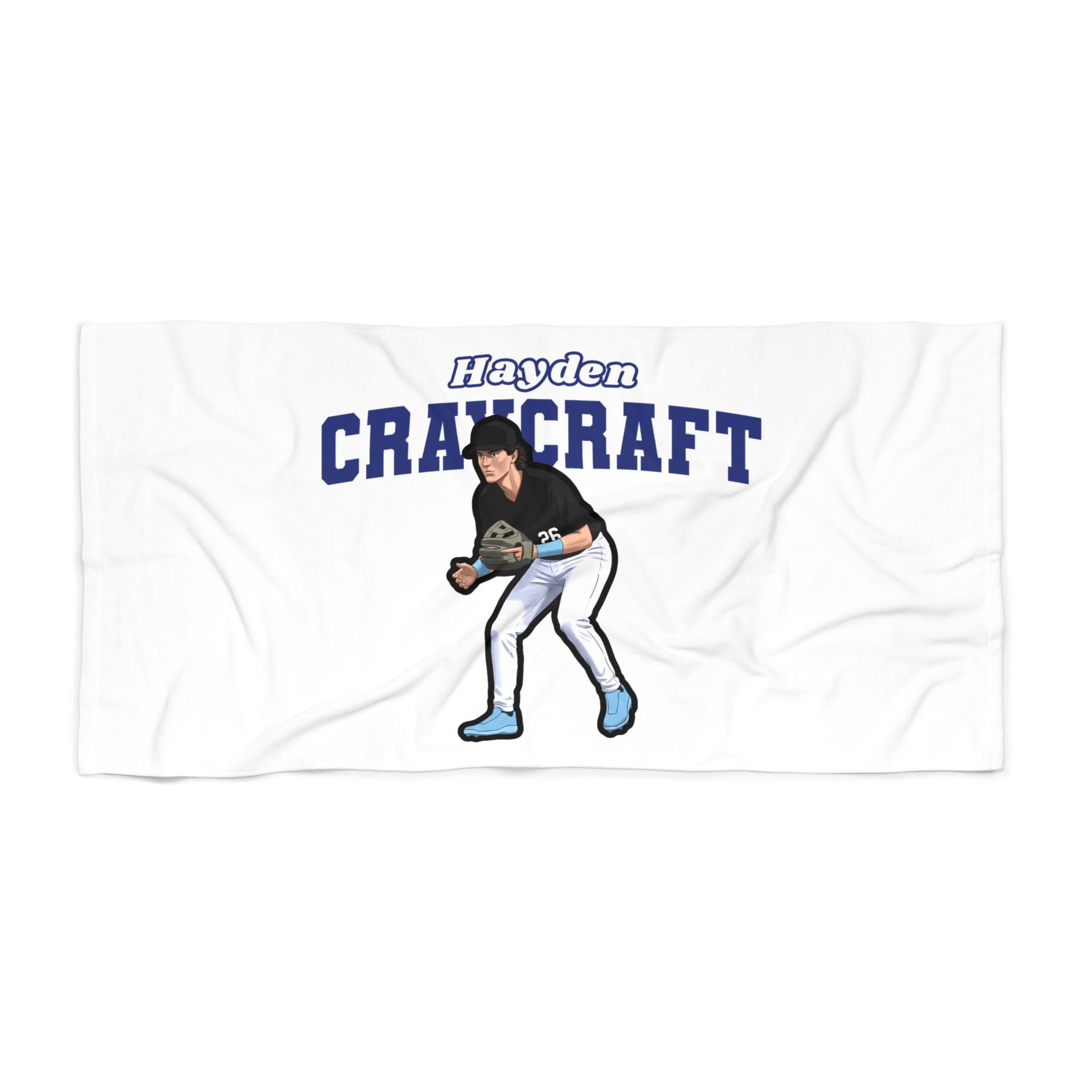 Beach Towel — character_name_arch in Classic
