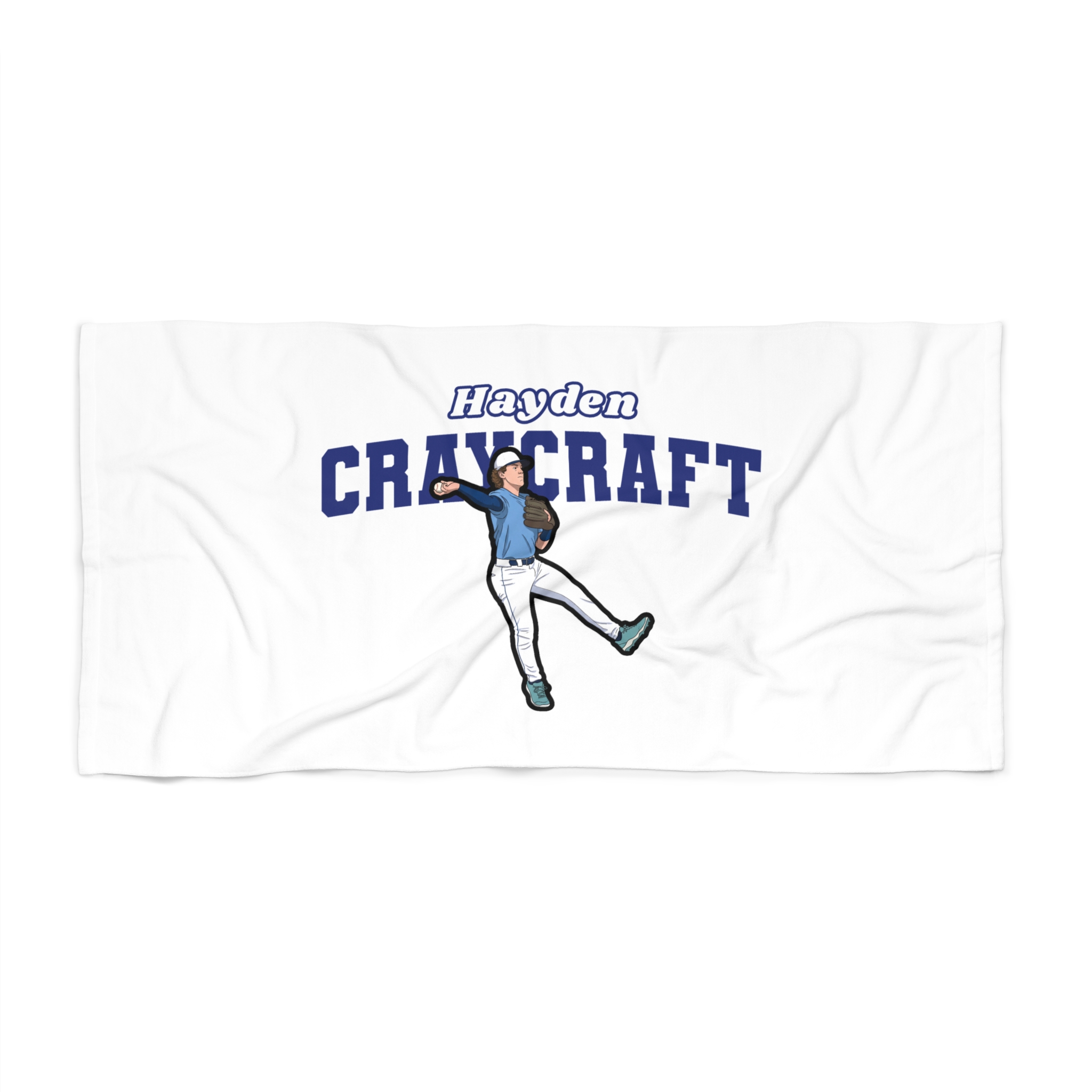 Beach Towel — character_name_arch in Classic