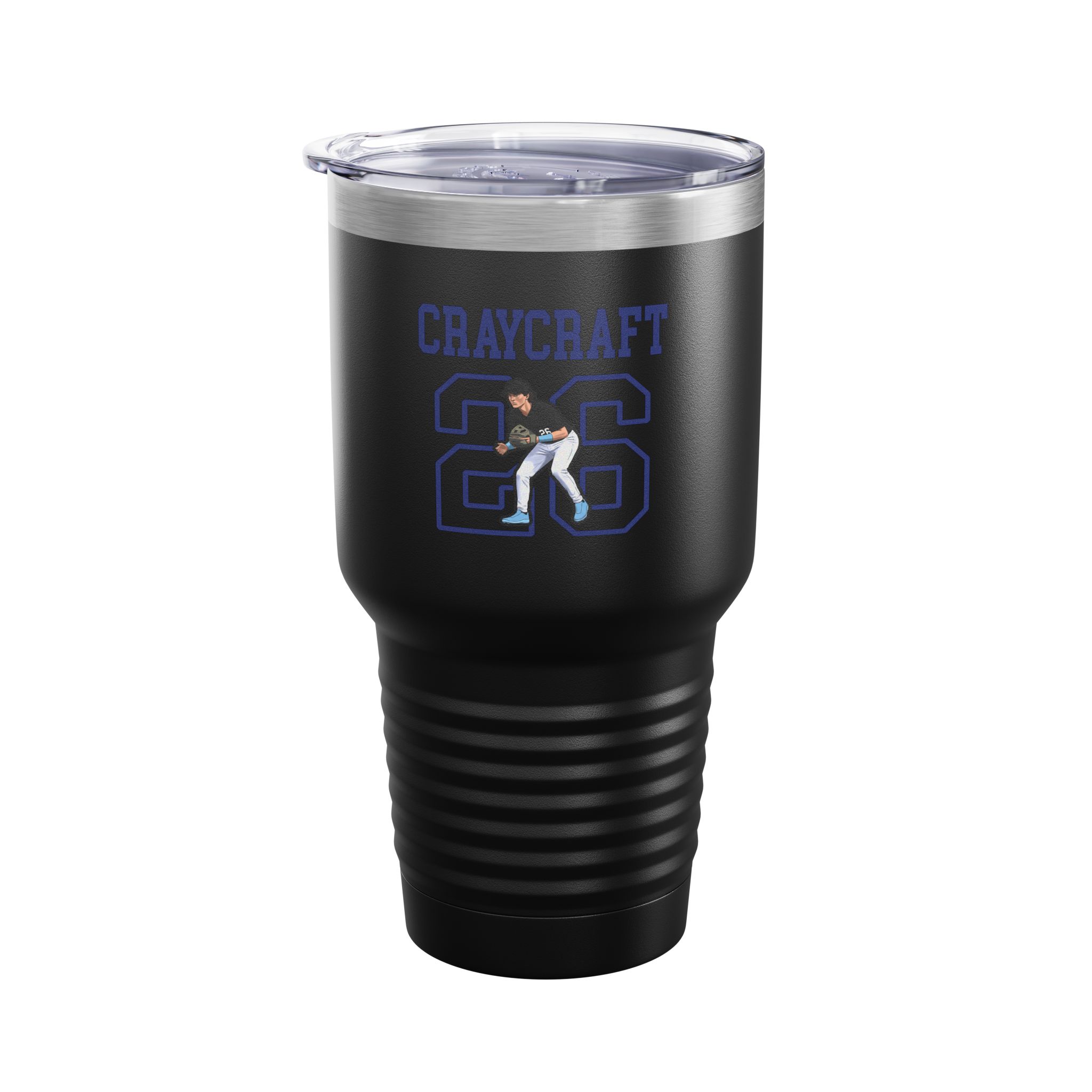 30oz Tumbler — character_shirsey in Black