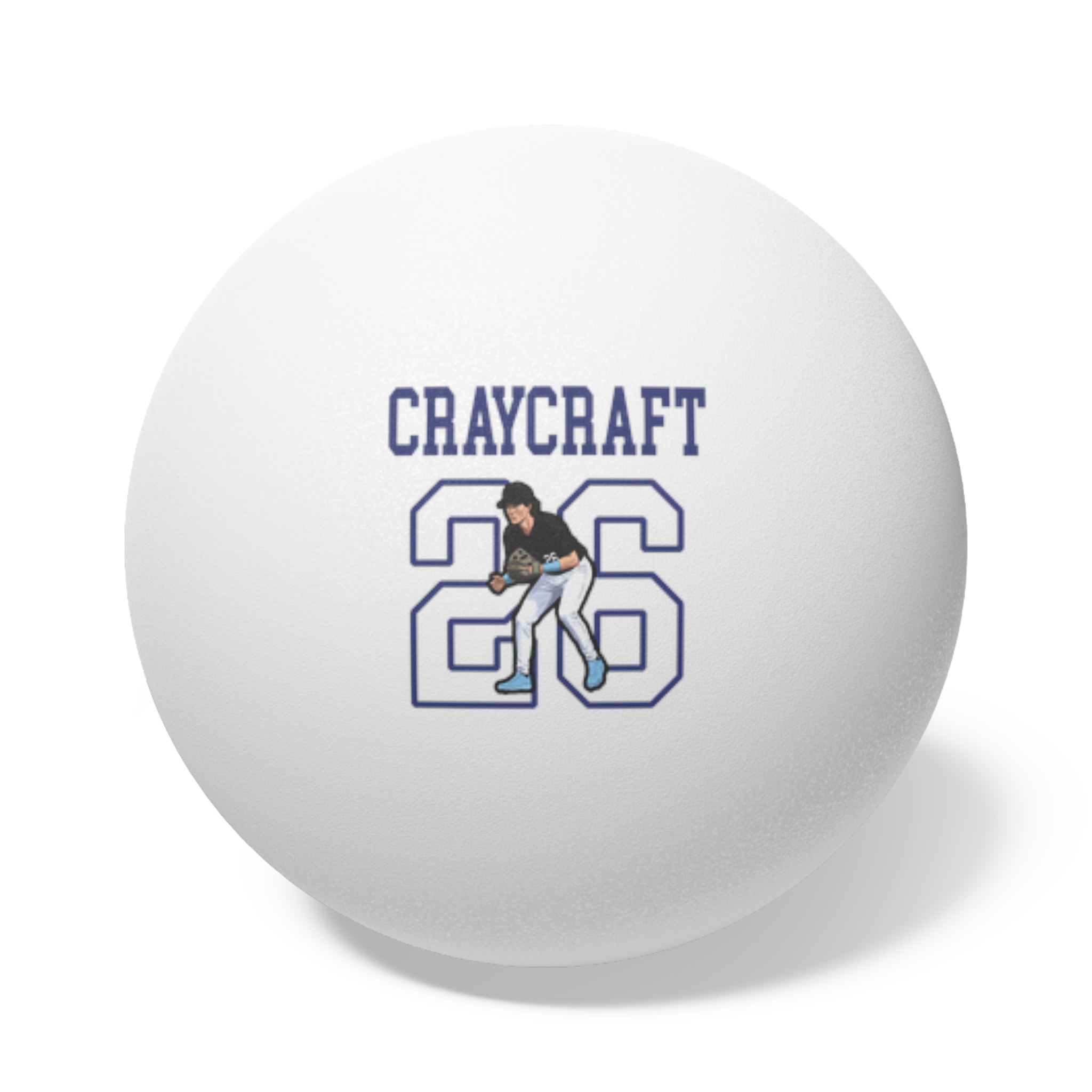 Ping Pong Balls, 6 pcs — character_shirsey in White