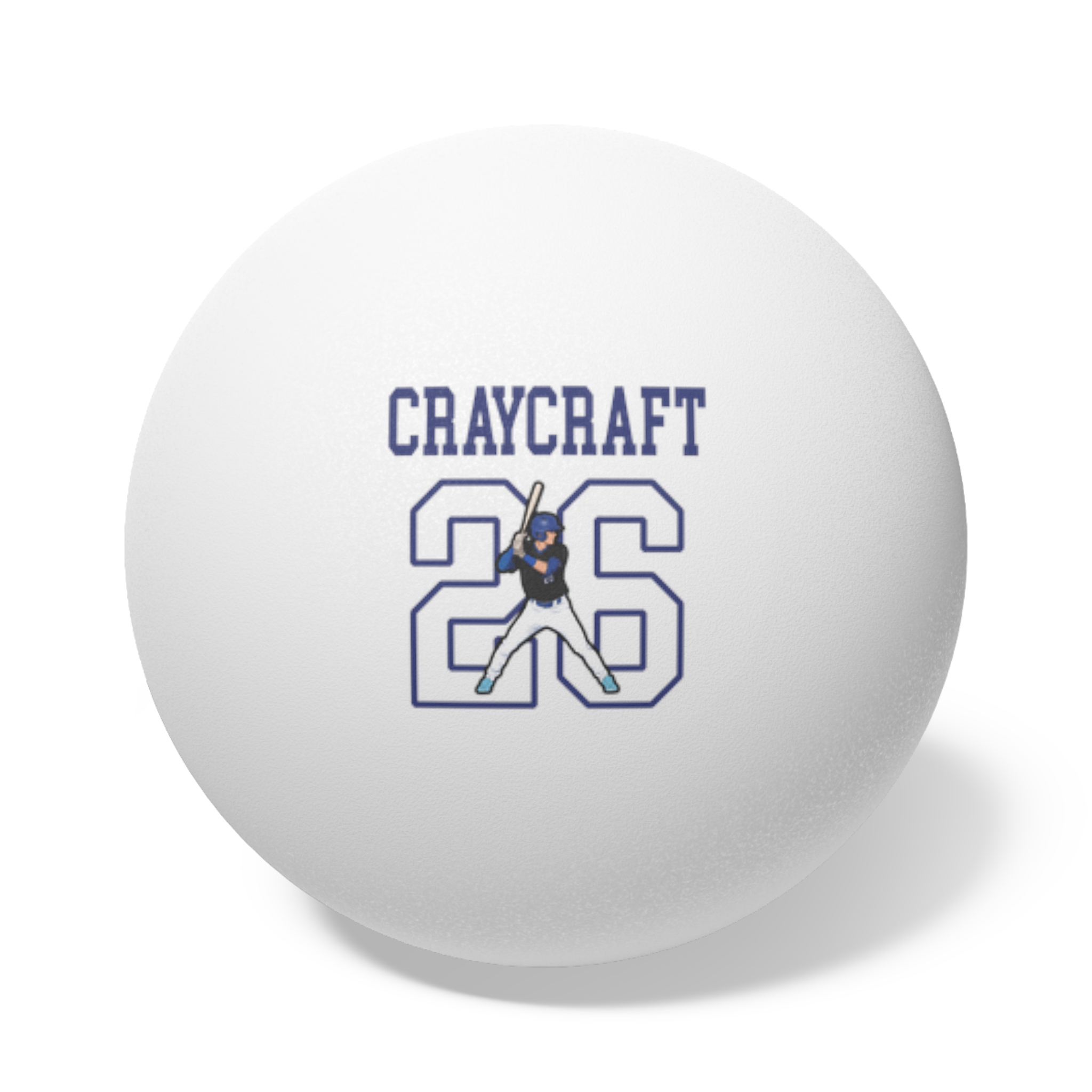 Ping Pong Balls, 6 pcs — character_shirsey in White