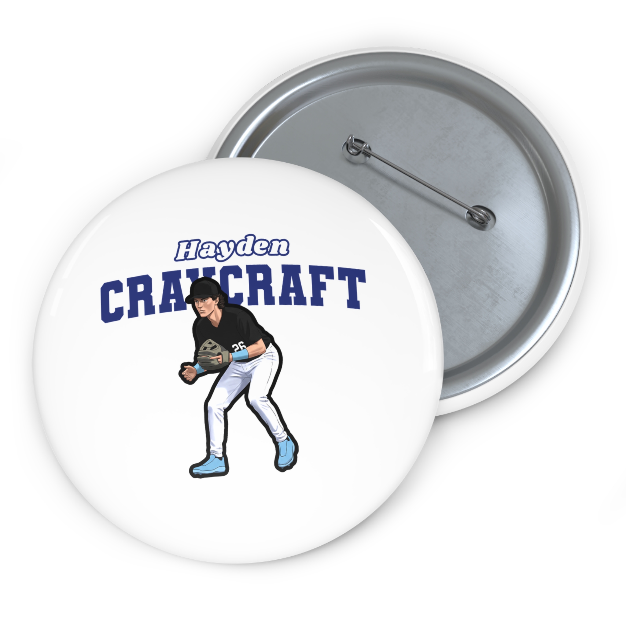 Game Day Pin — character_name_arch in Classic