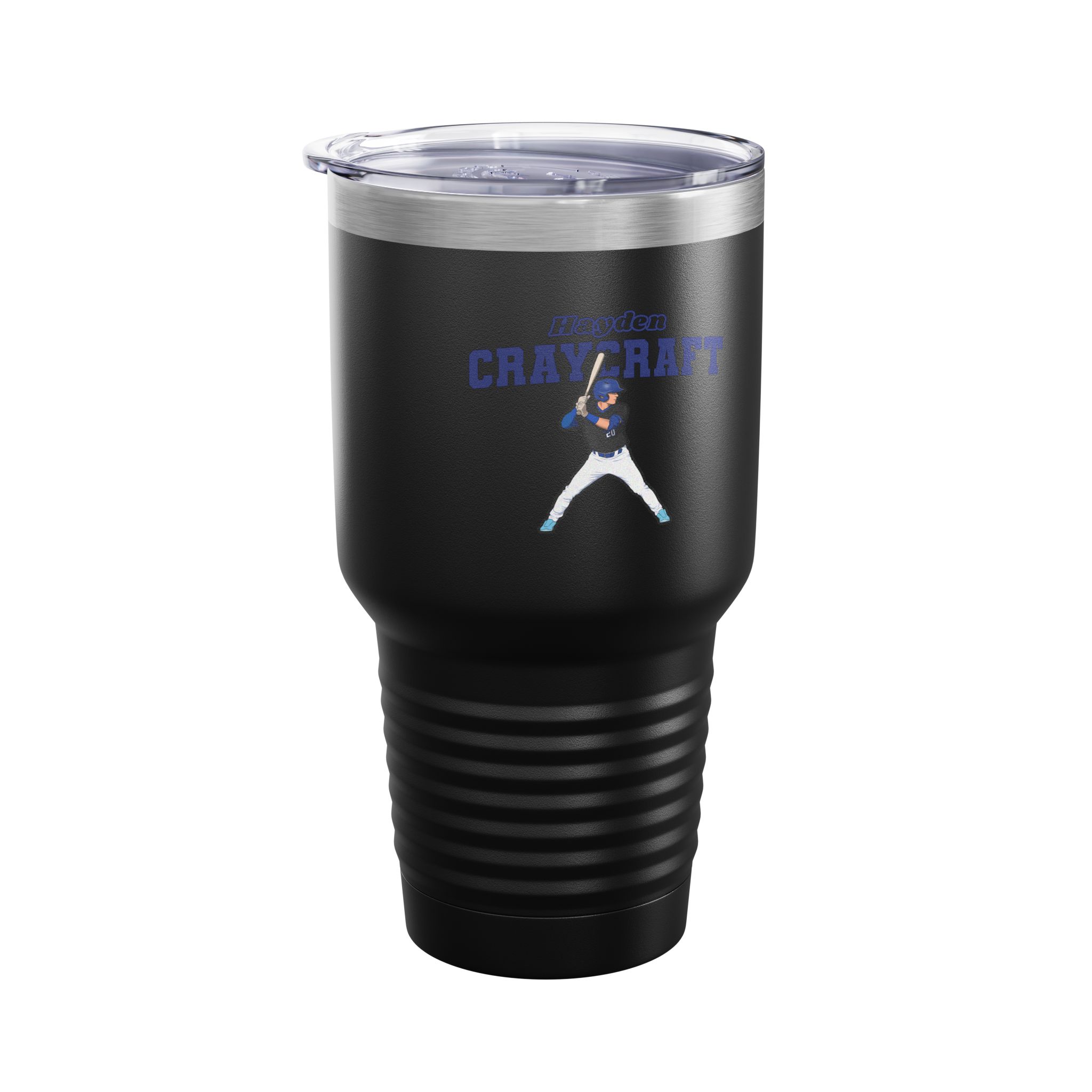 30oz Tumbler — character_name_arch in Black