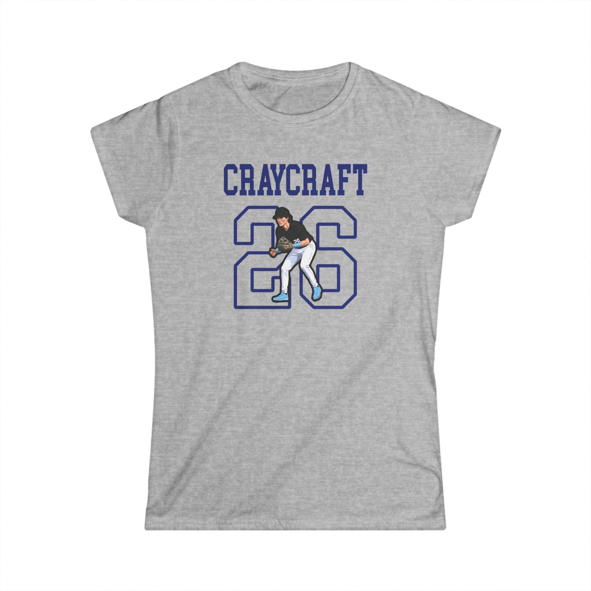 Women's Softstyle Tee — character_shirsey in Grey