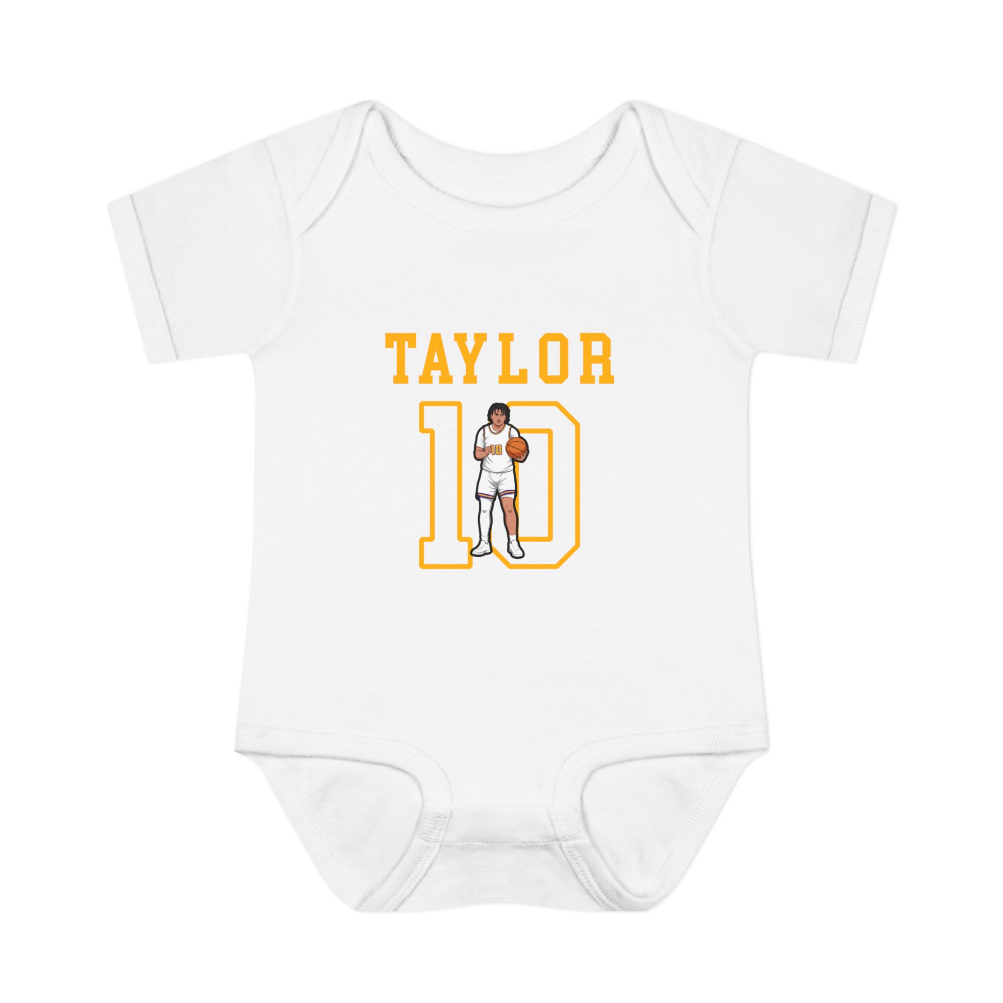 Baby Onesie — character_shirsey in White