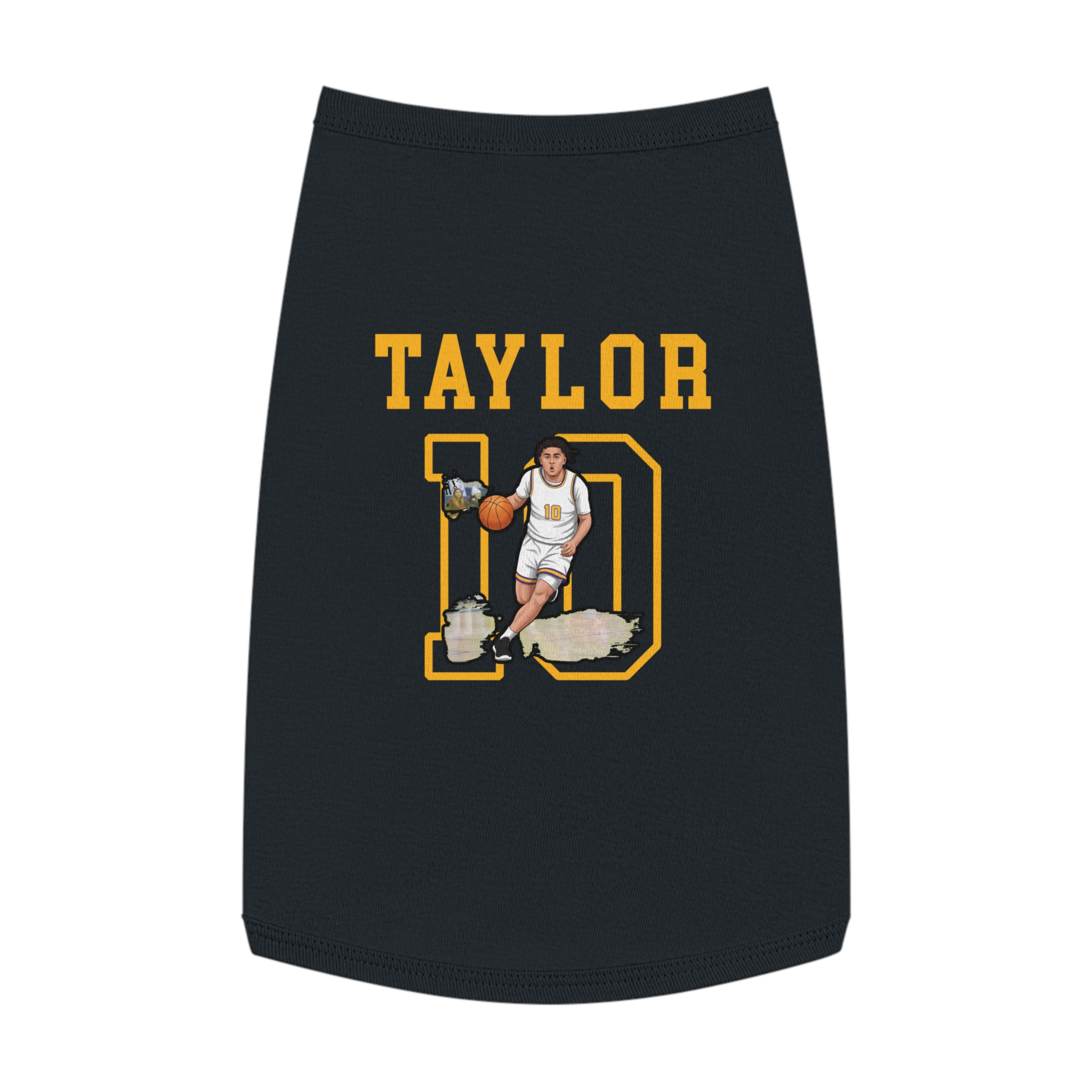 Pet Tank Top — character_shirsey in Black