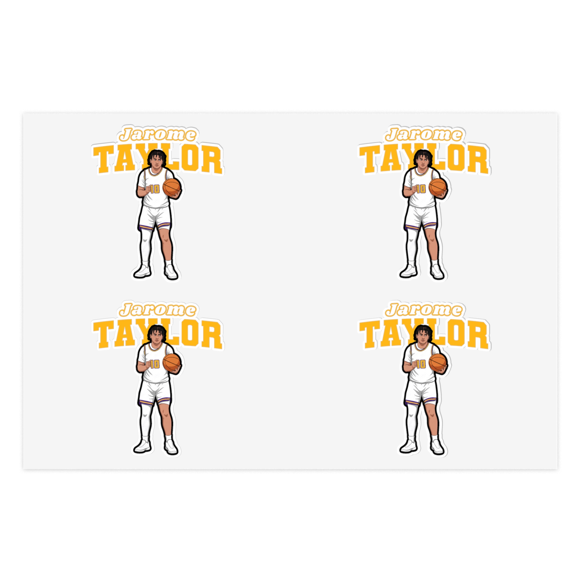 Sticker Sheet — character_name_arch in Classic