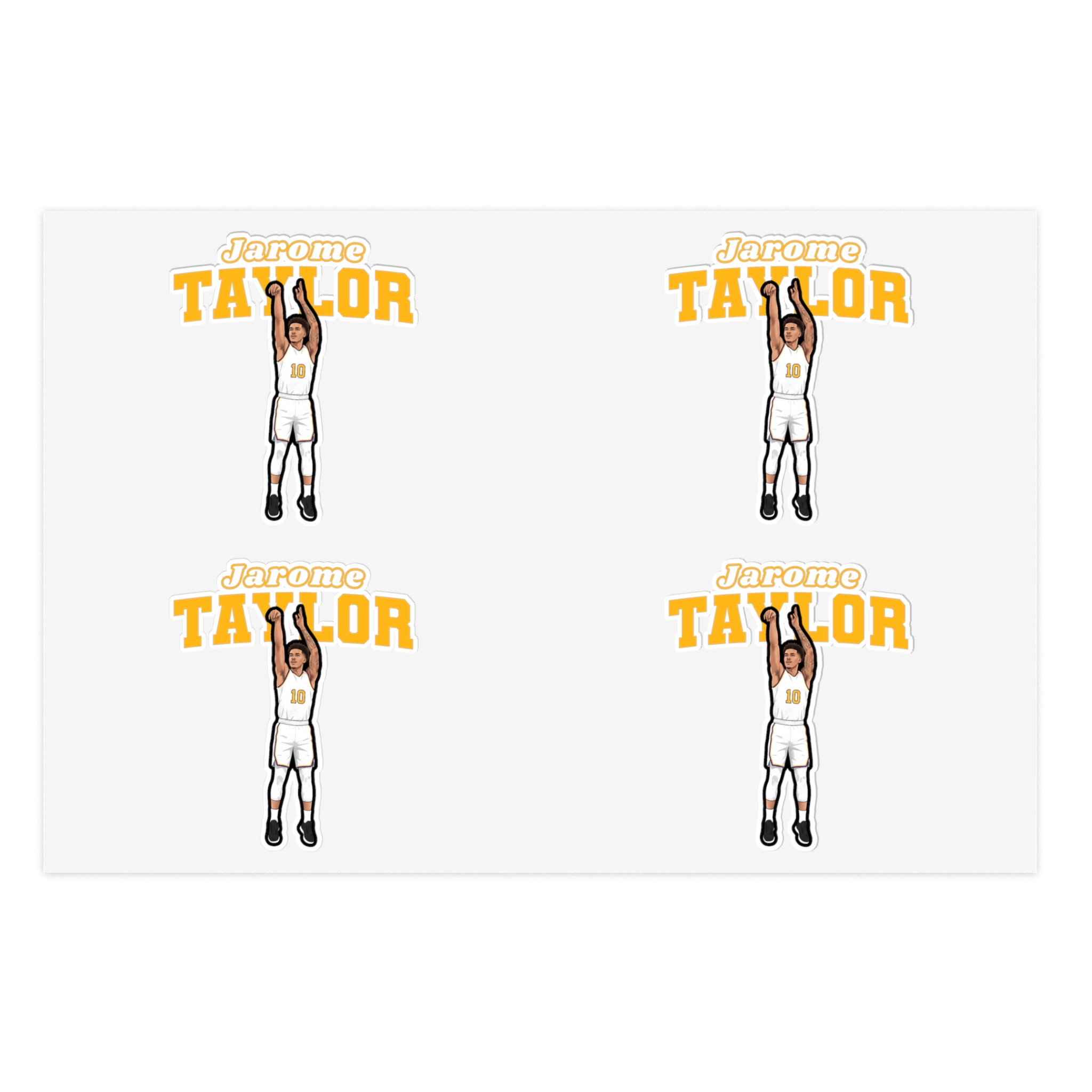 Sticker Sheet — character_name_arch in Classic