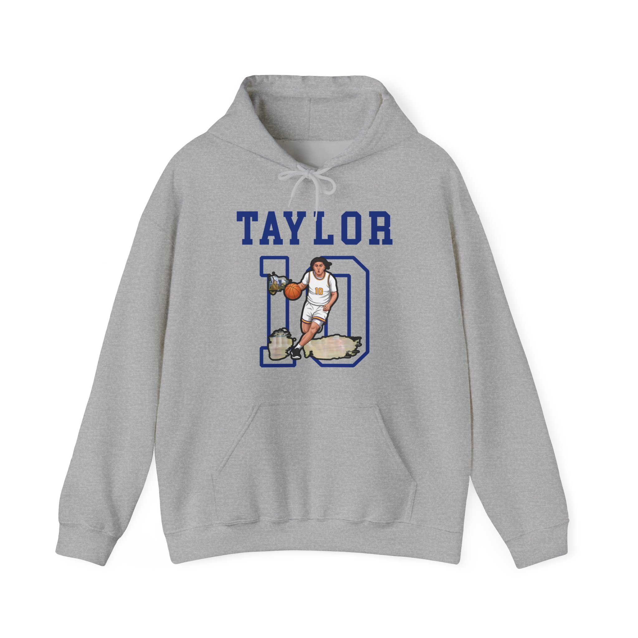 Hoodie — character_shirsey in Grey