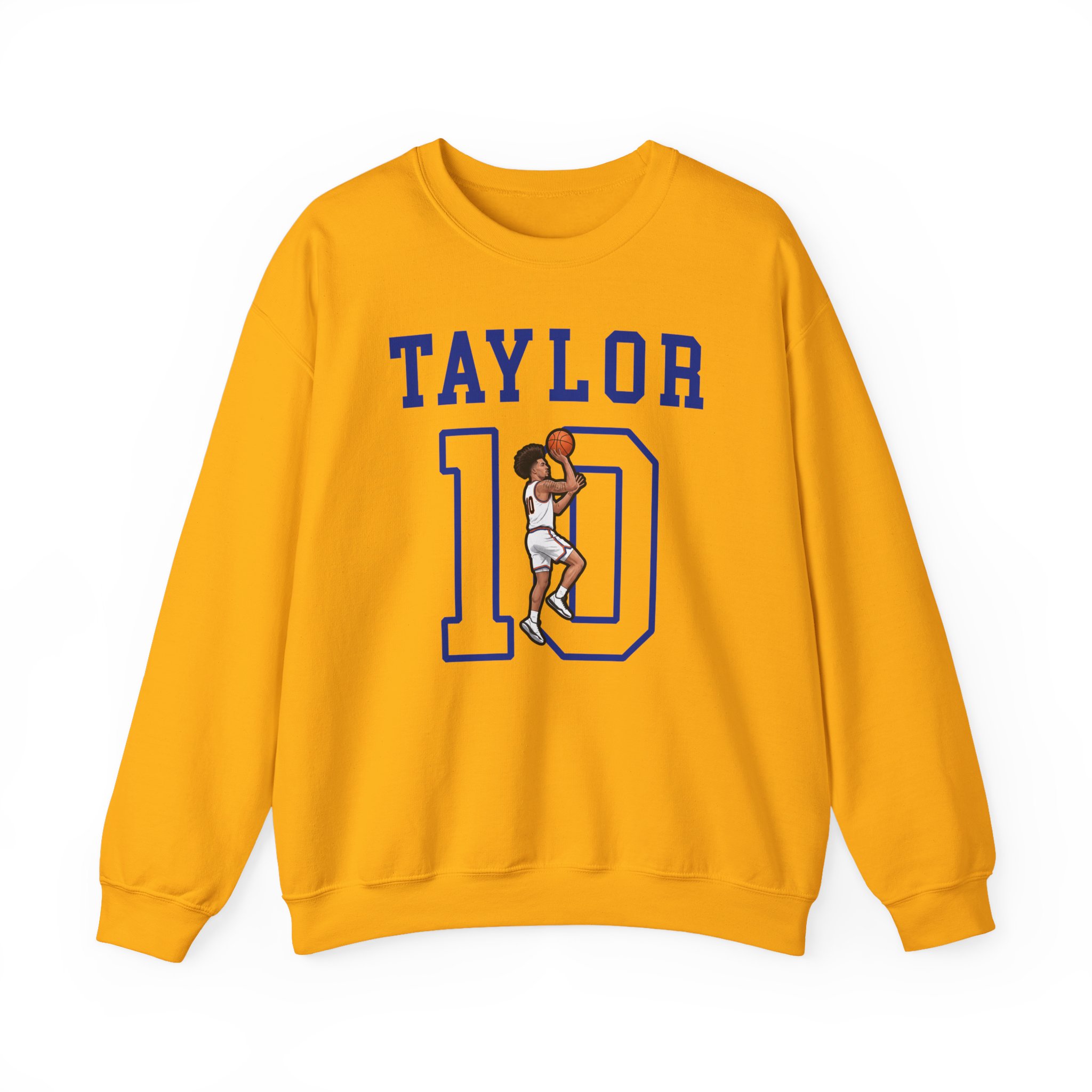 Crewneck Sweatshirt — character_shirsey in Gold