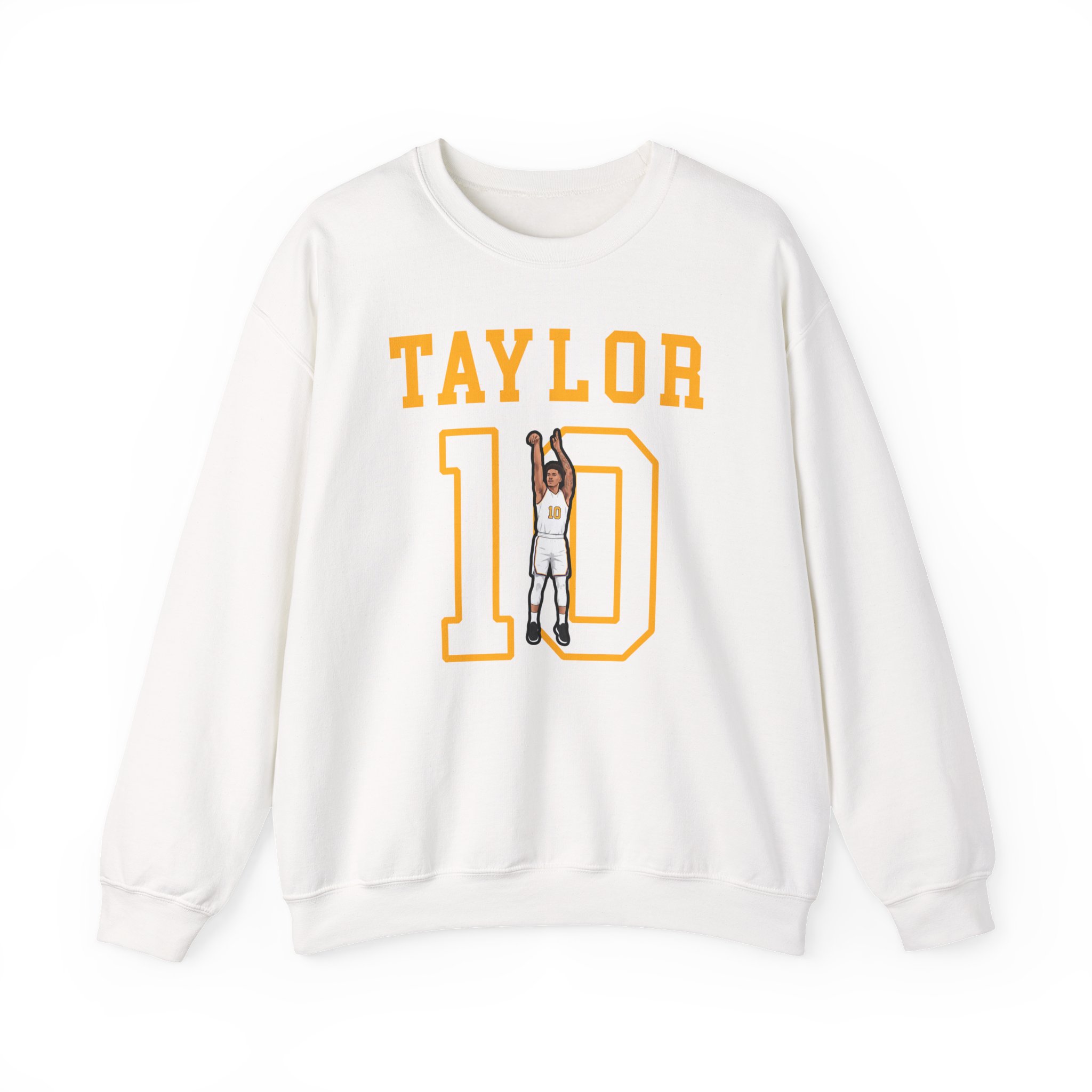Crewneck Sweatshirt — character_shirsey in White