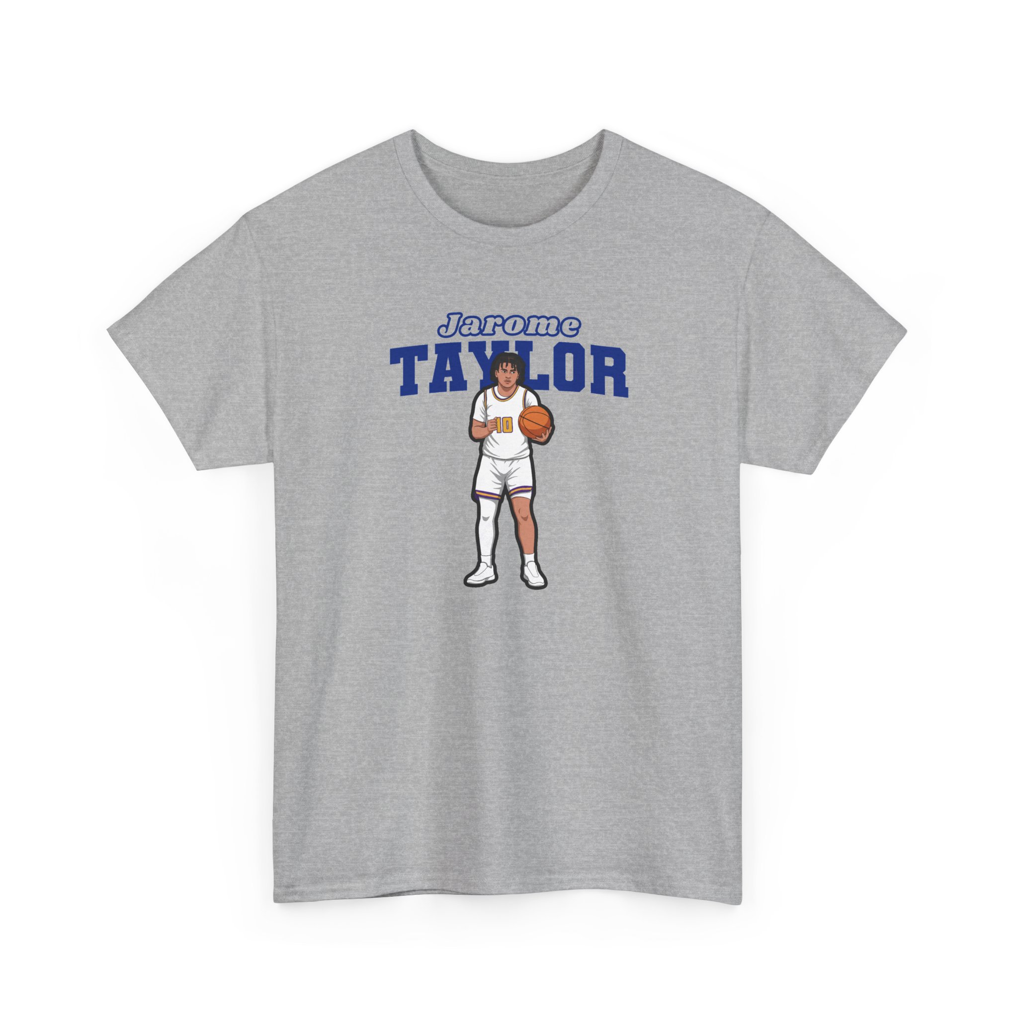 Tee — character_name_arch in Grey