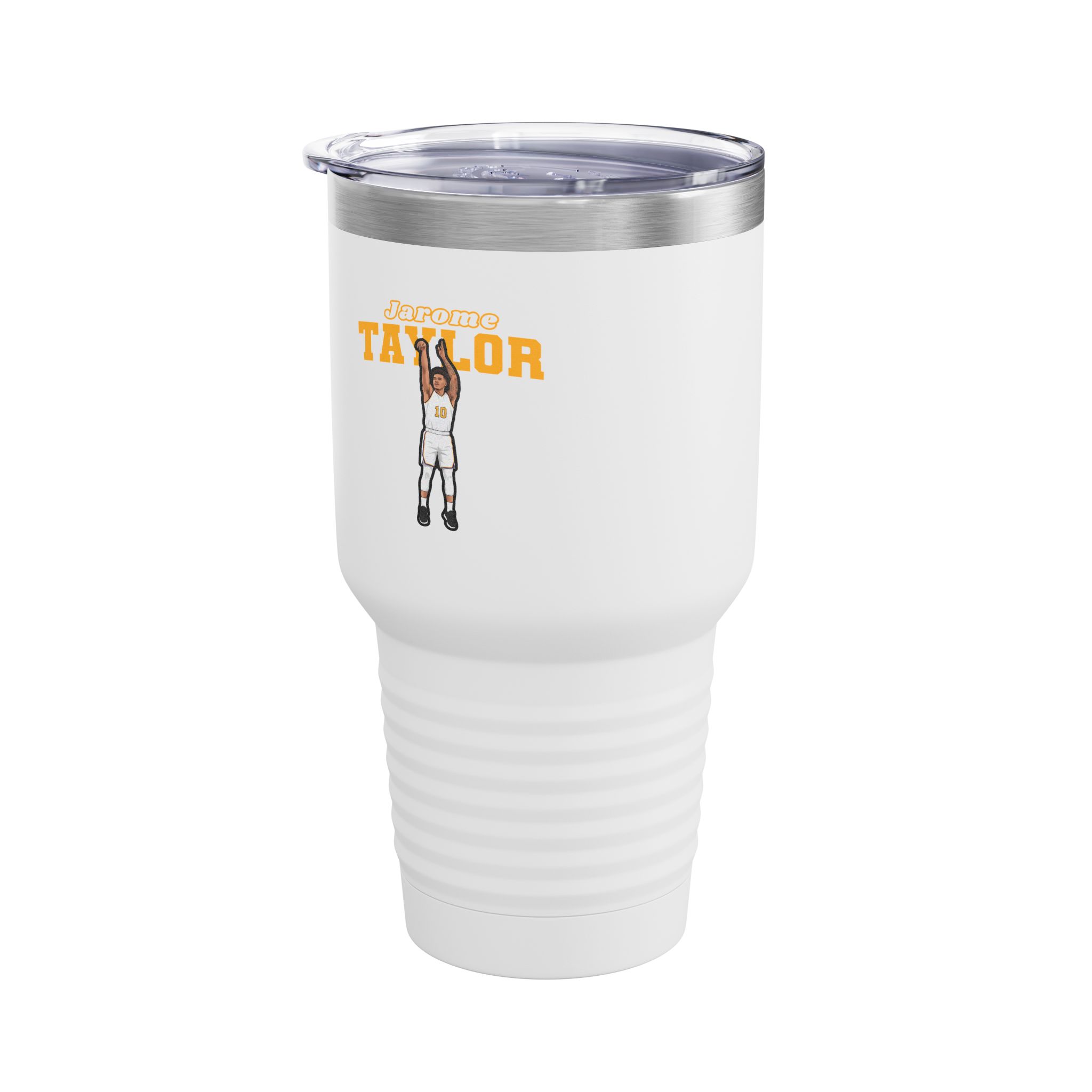 30oz Tumbler — character_name_arch in White
