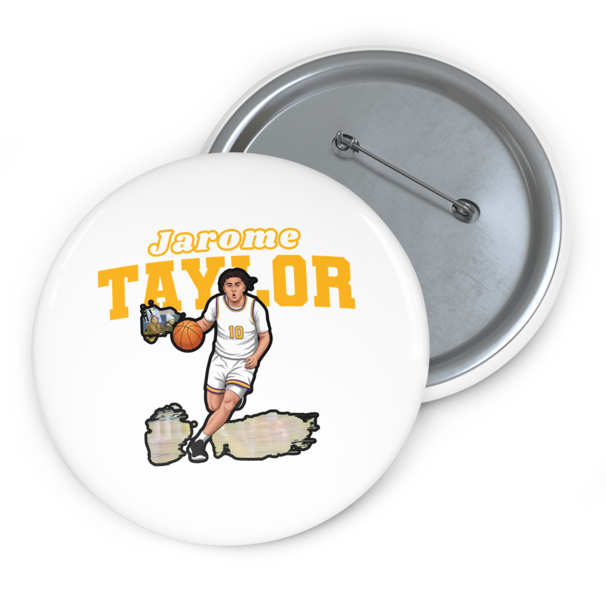 Game Day Pin — character_name_arch in Classic