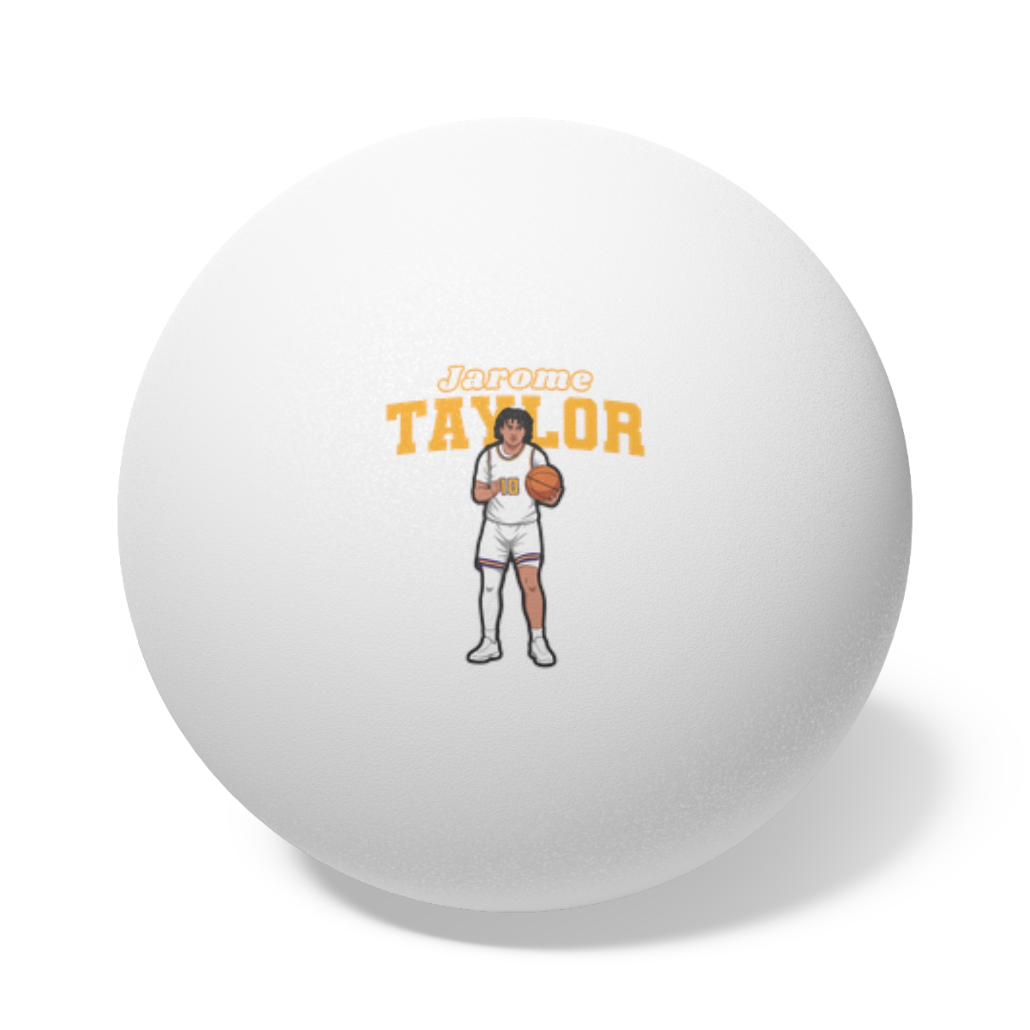 Ping Pong Balls, 6 pcs — character_name_arch in White