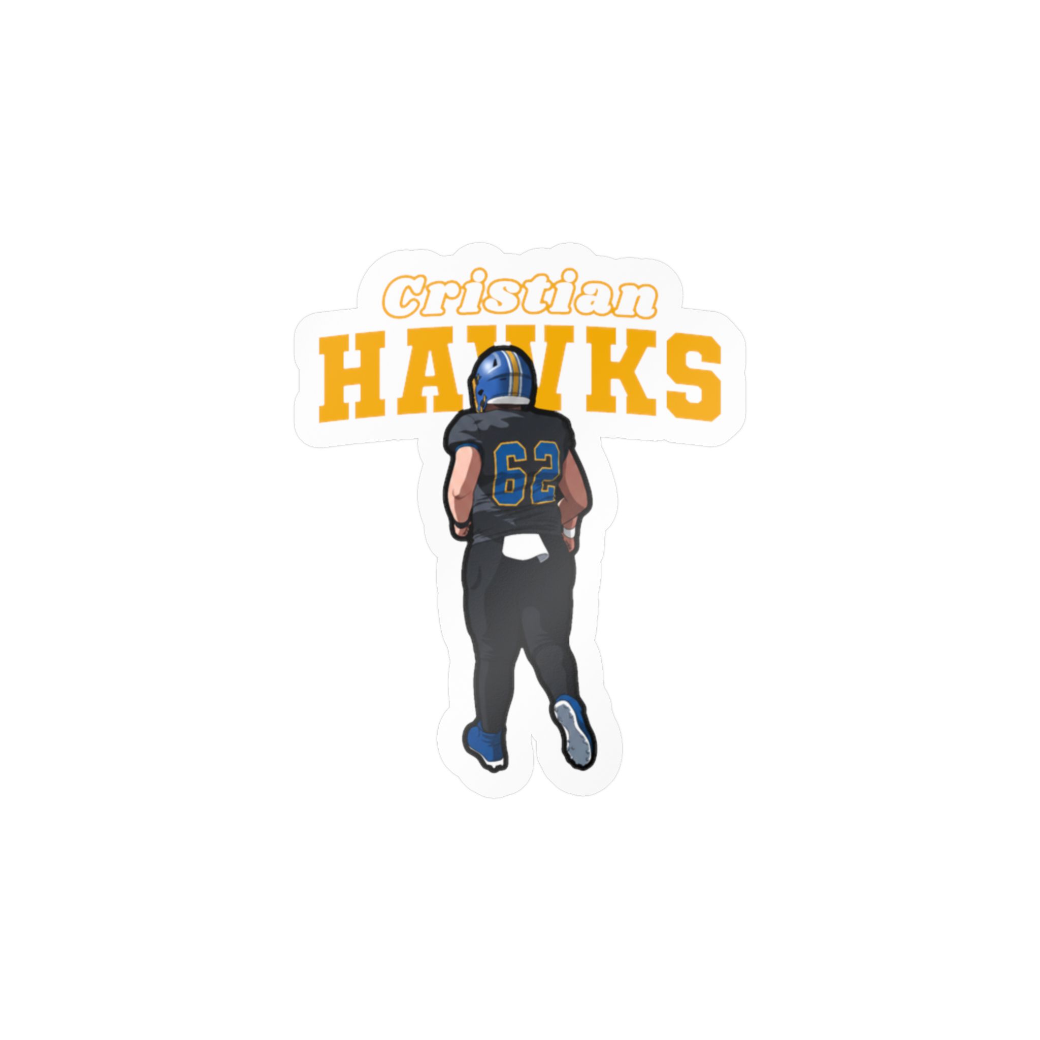 Vinyl Sticker — character_name_arch in Classic