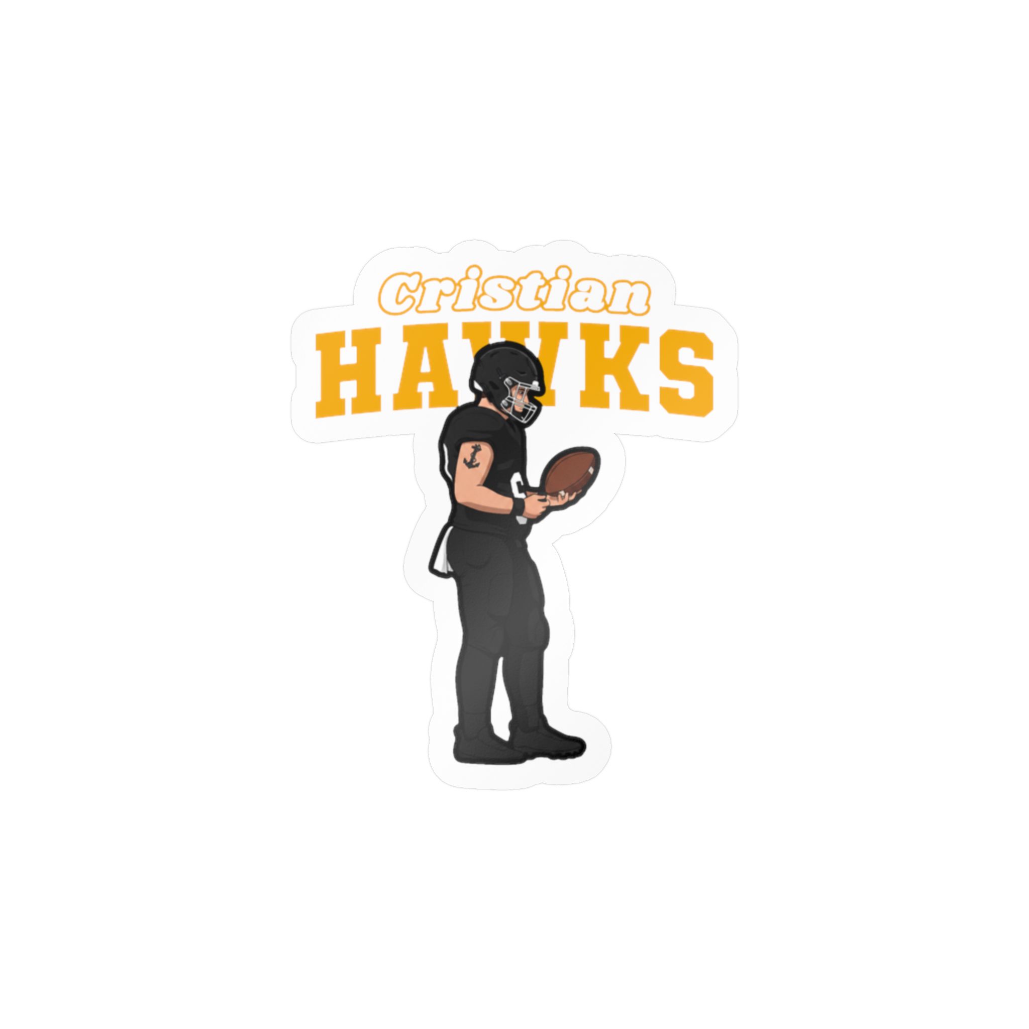 Vinyl Sticker — character_name_arch in Classic